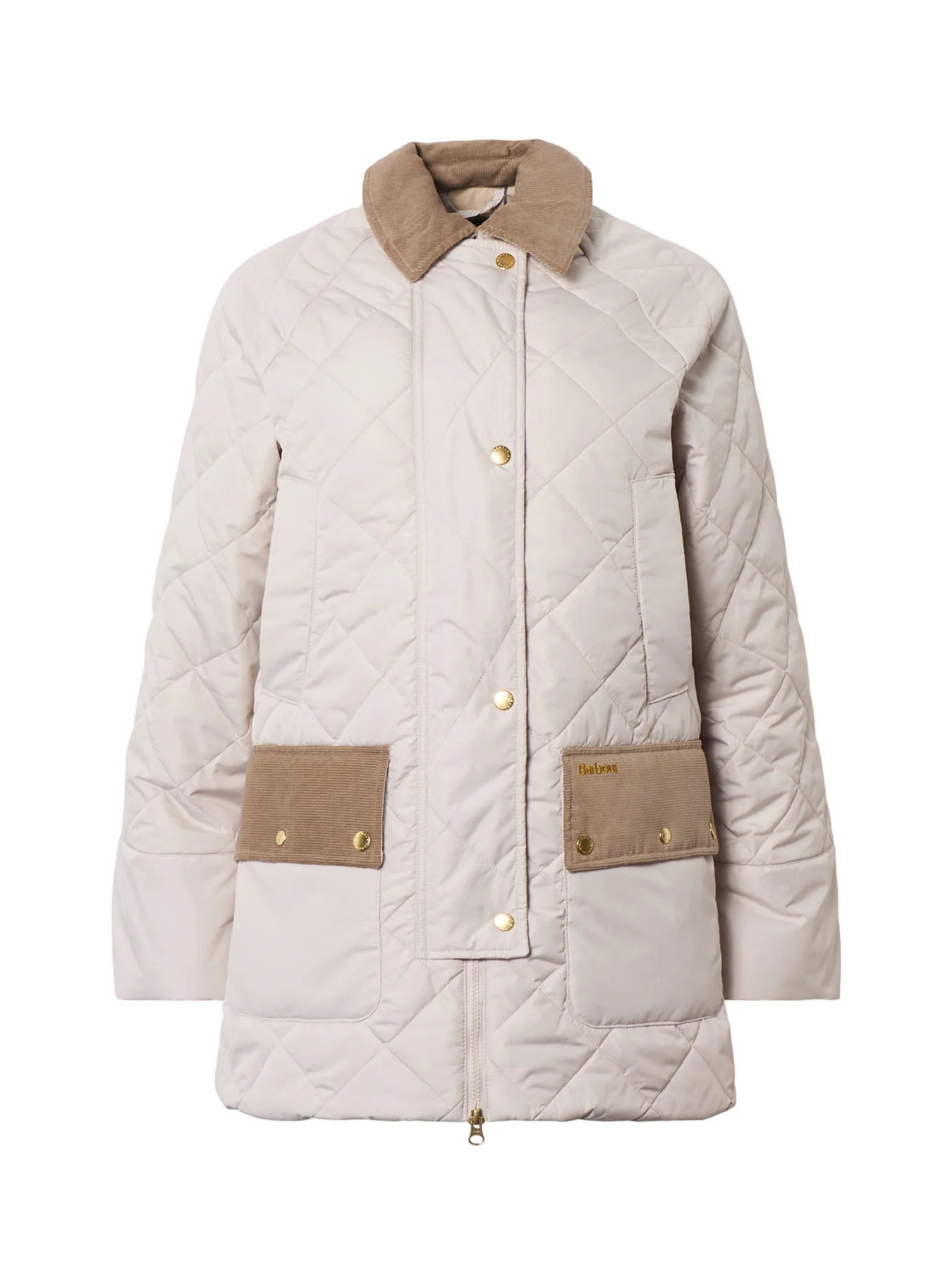 Aldburgh Quilted Jacket Cream