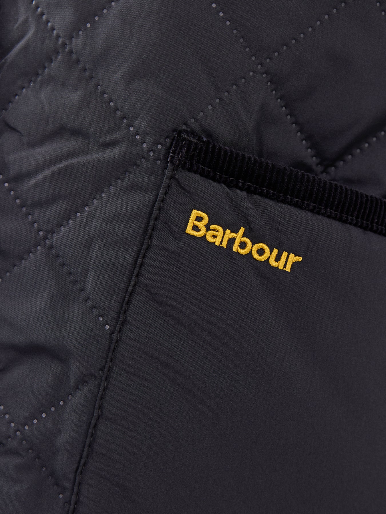 Womens Barbour Anise Quilted Jacket Black - Image 3