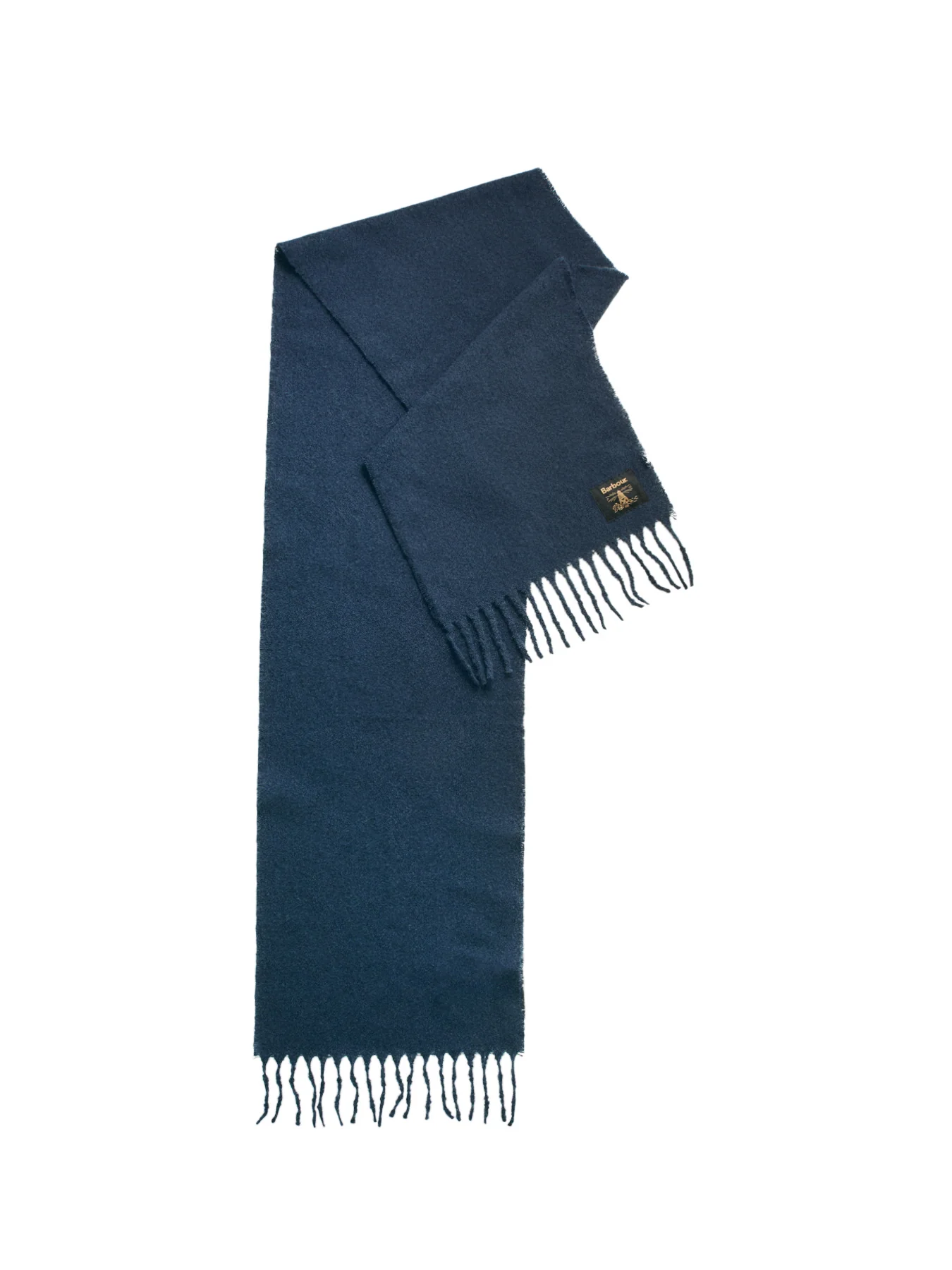 Brandy Boucle Scarf Navy