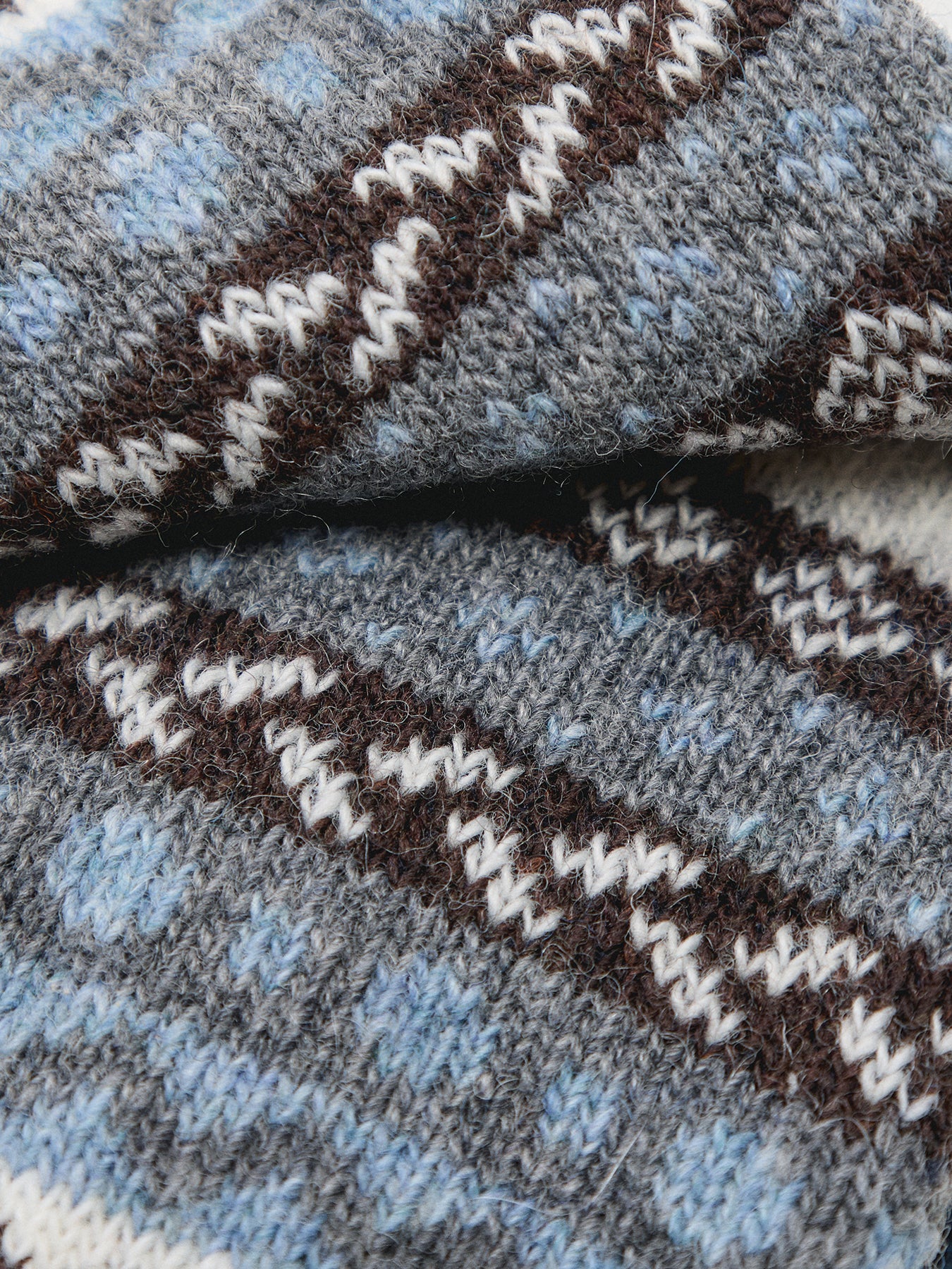 Barbour Fair Isle Sock 2 Pack Midnight Oak Mix - Image 2