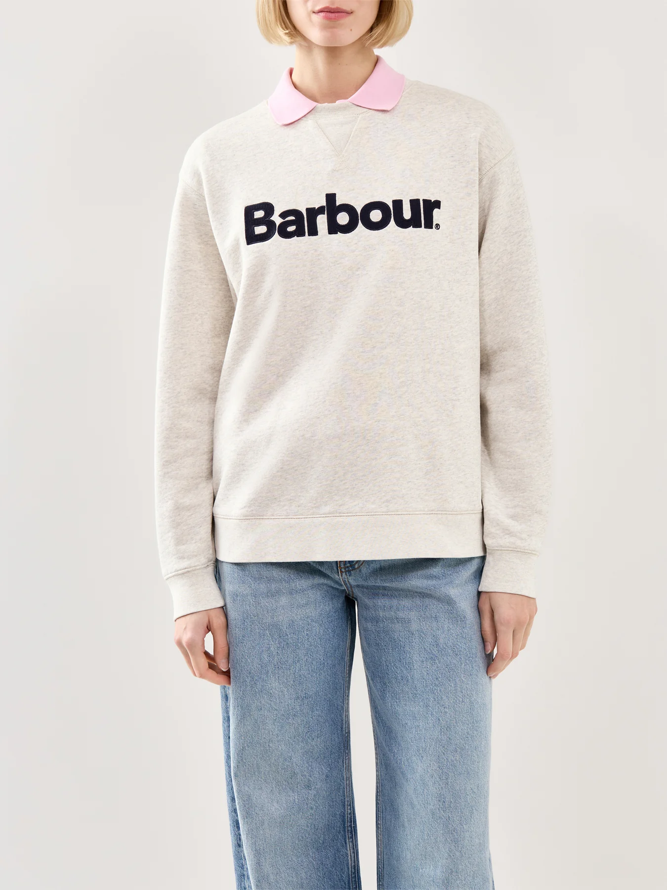 Hartland Crew Sweatshirt Grey - Image 4