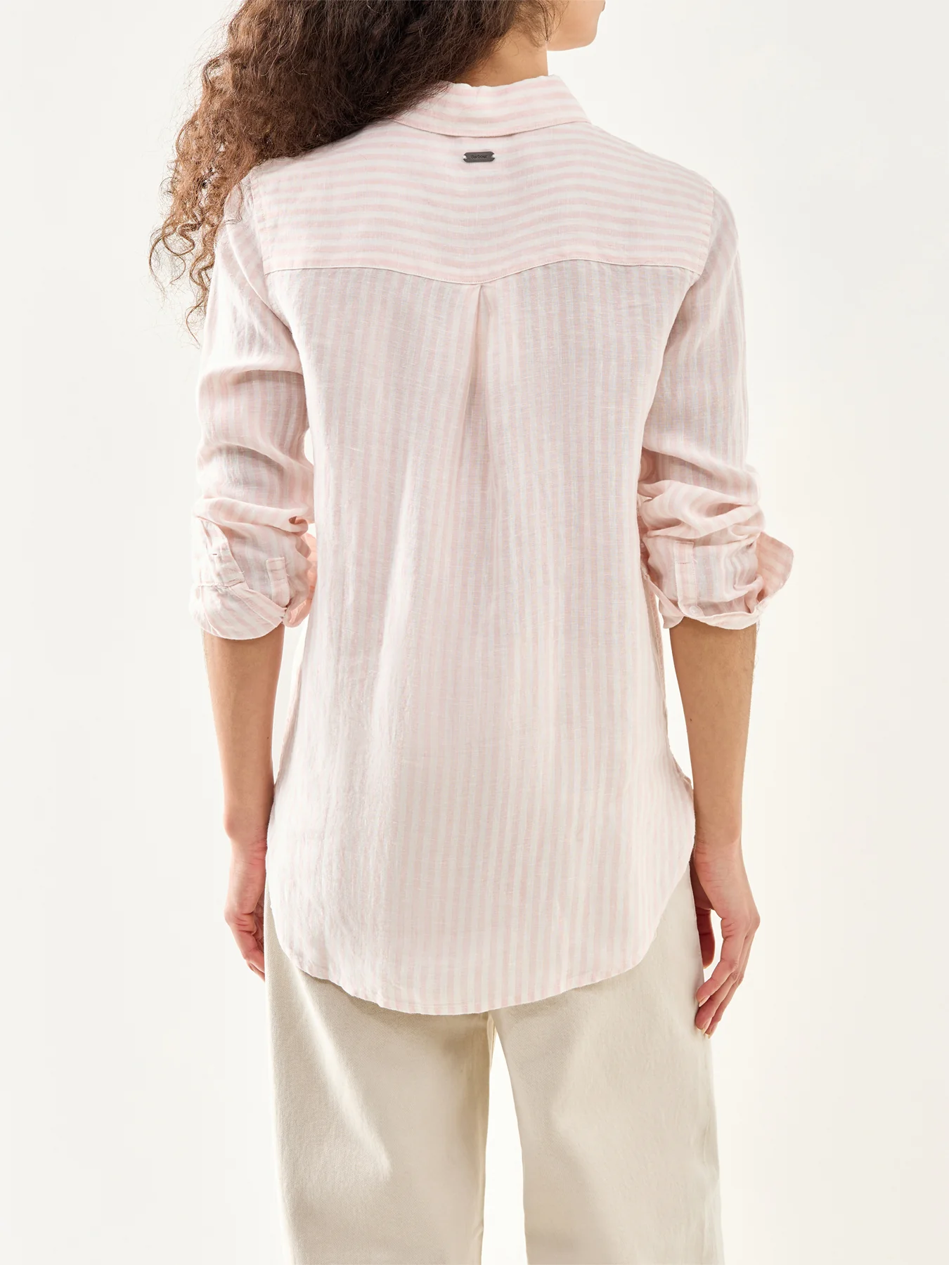 Marine Shirt Pink Stripe - Image 5