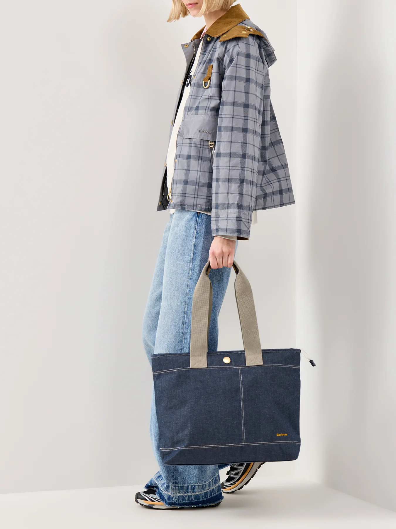Mya Tote Bag Blue - Image 2