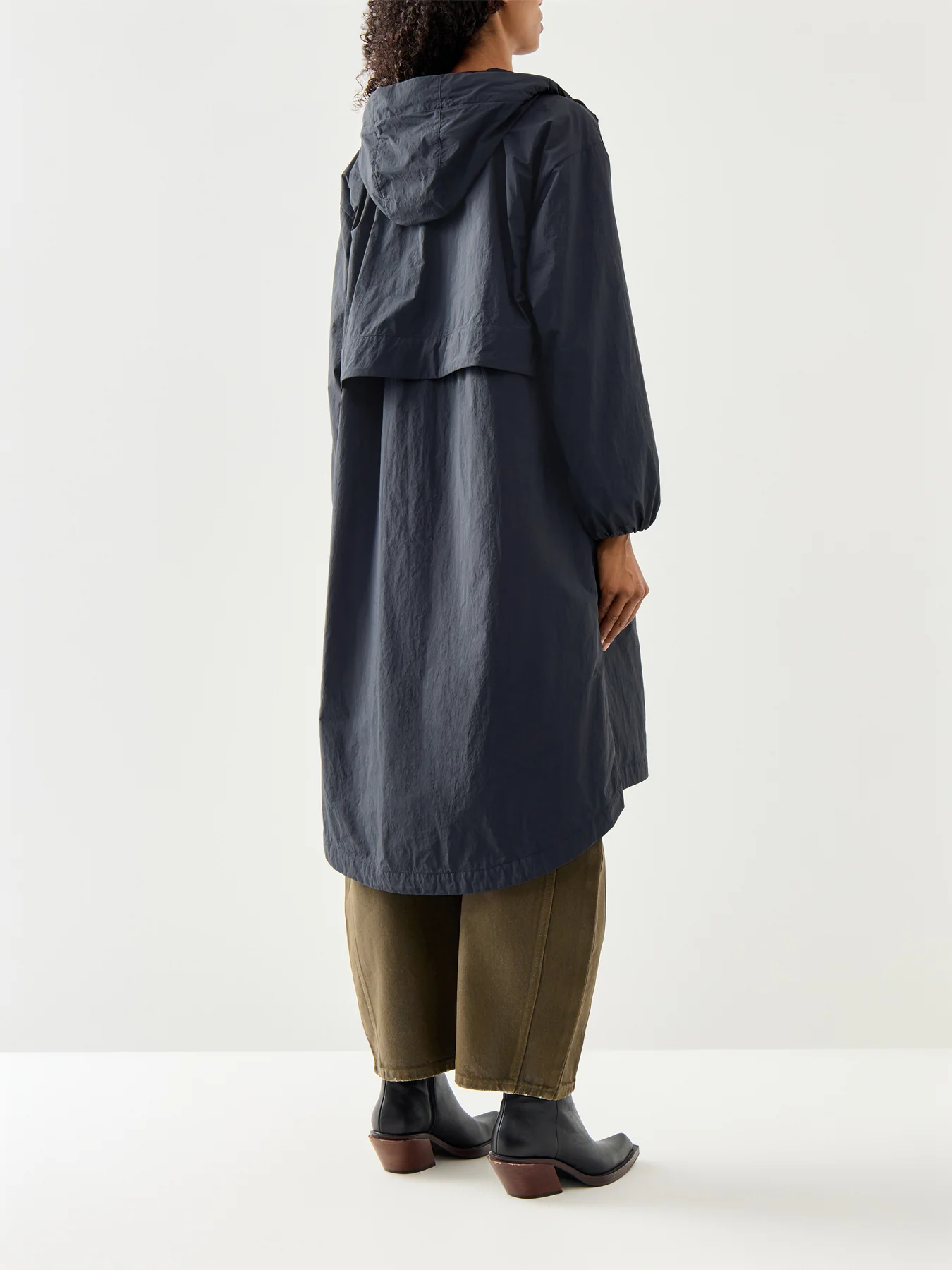 Womens Naboo Showerproof Jacket Dark Navy - Image 5