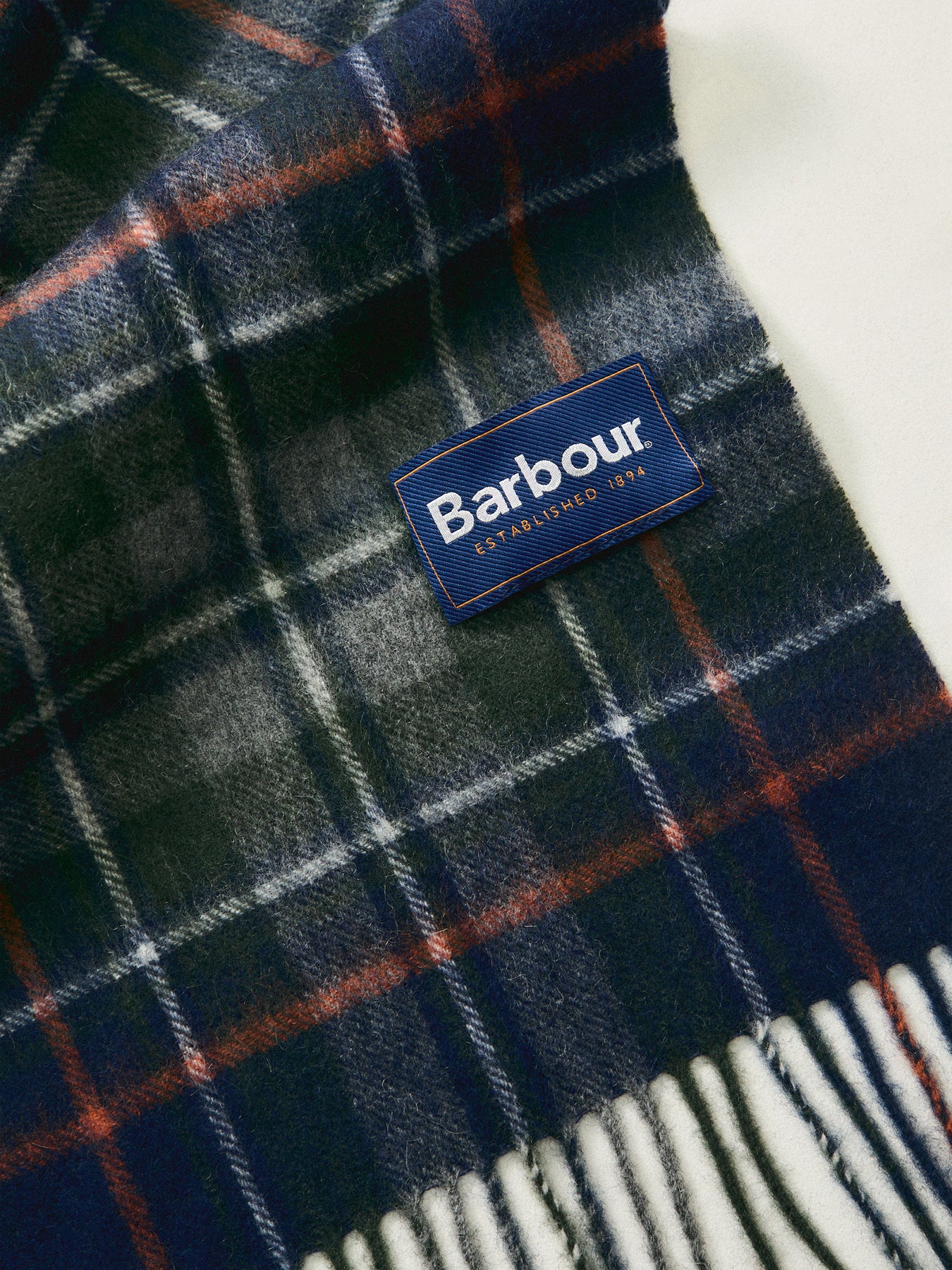 New Check Tartan Scarf - Image 3