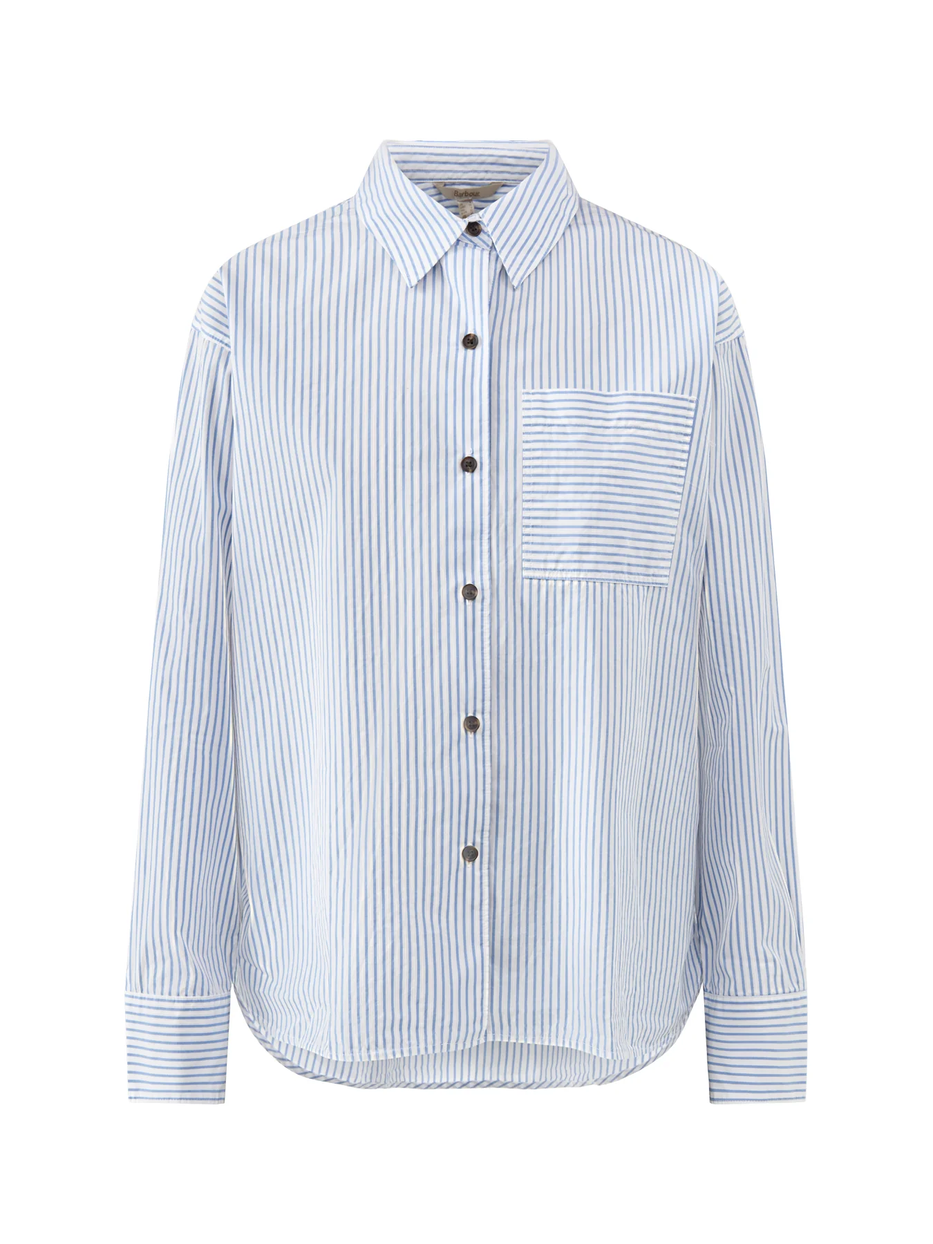 Polly Striped Shirt Chambray Stripe