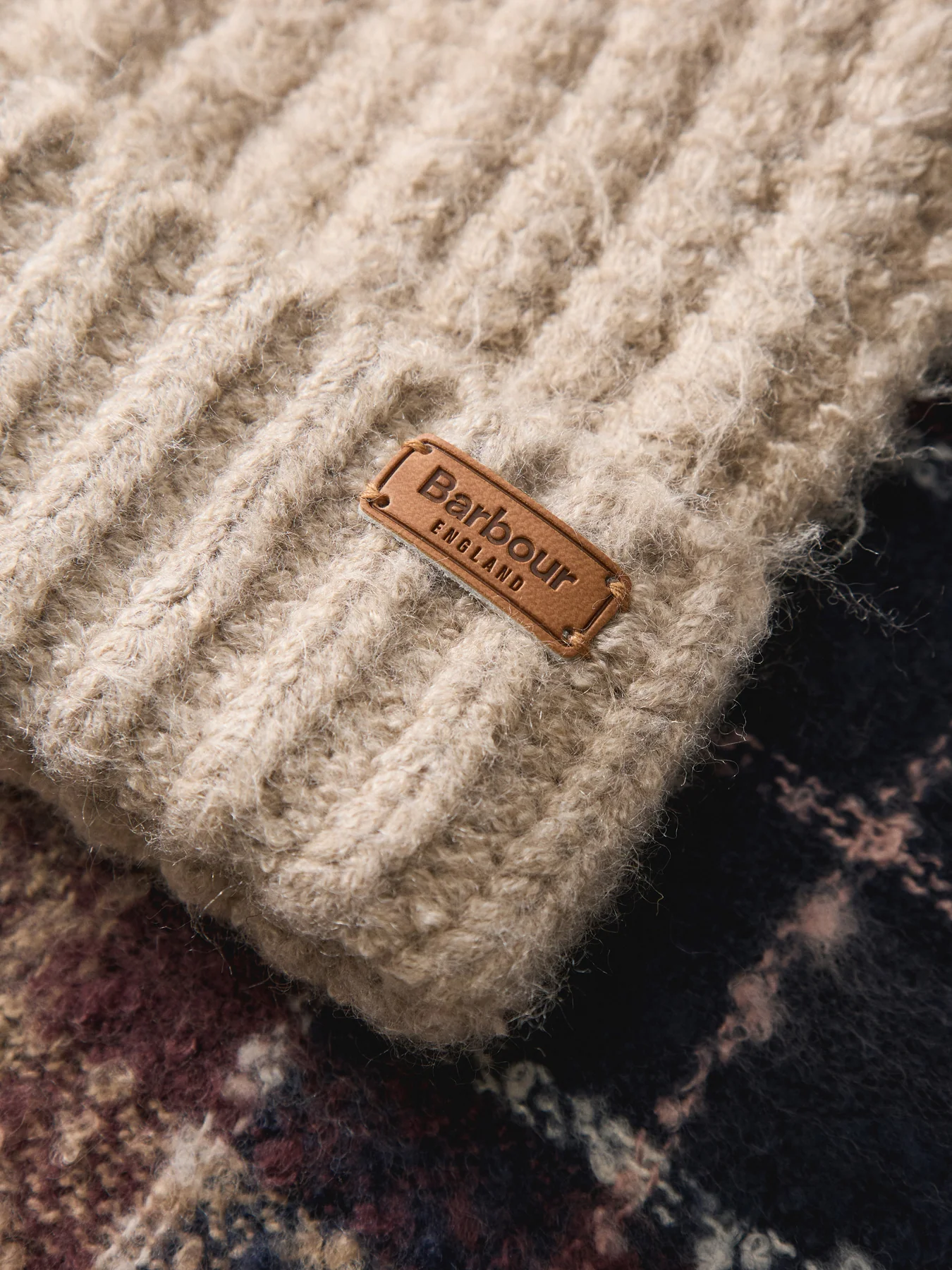 Saltburn Beanie and Scarf Set Gardenia - Image 2