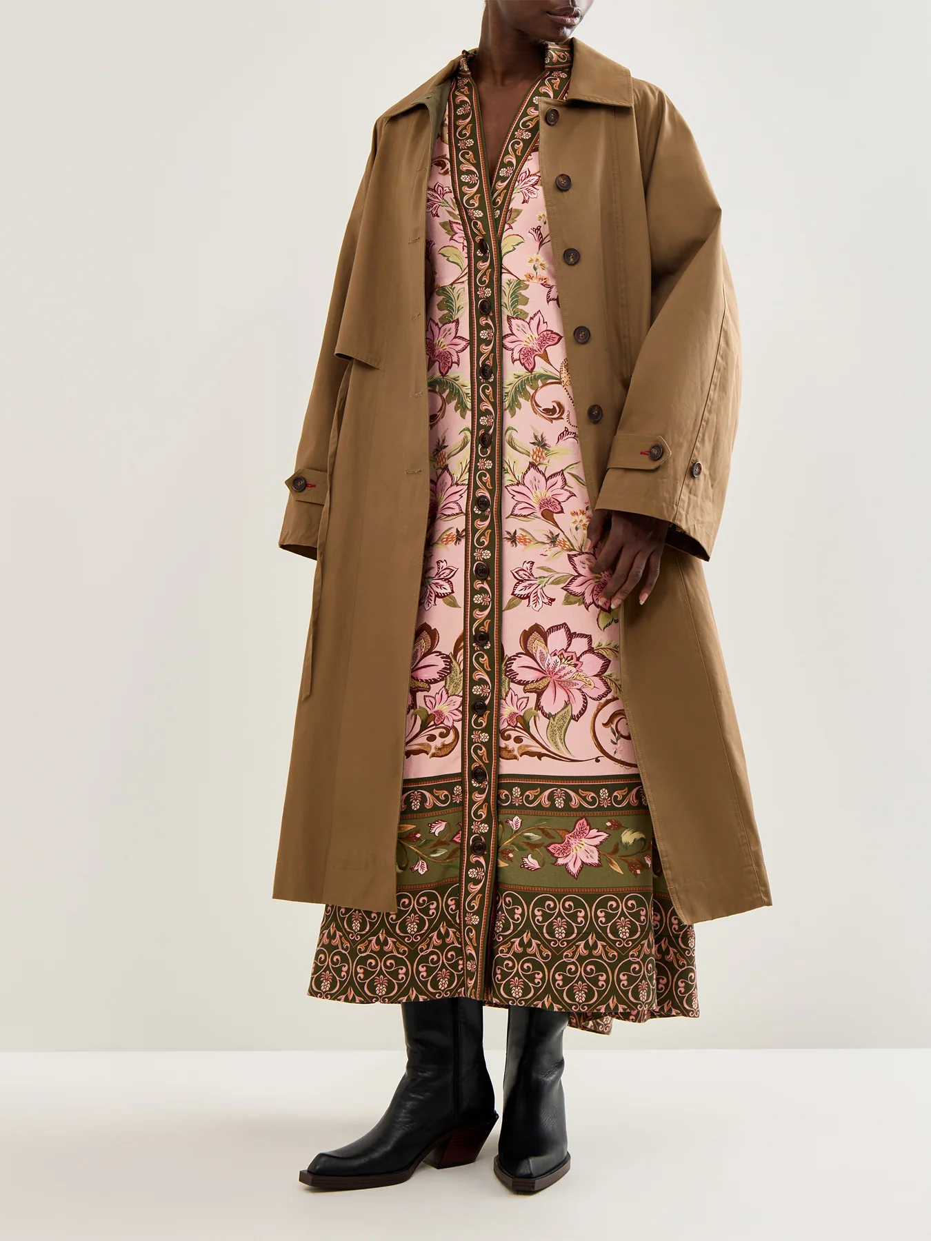 Alice Maxi Dress Tropical Print - Image 2