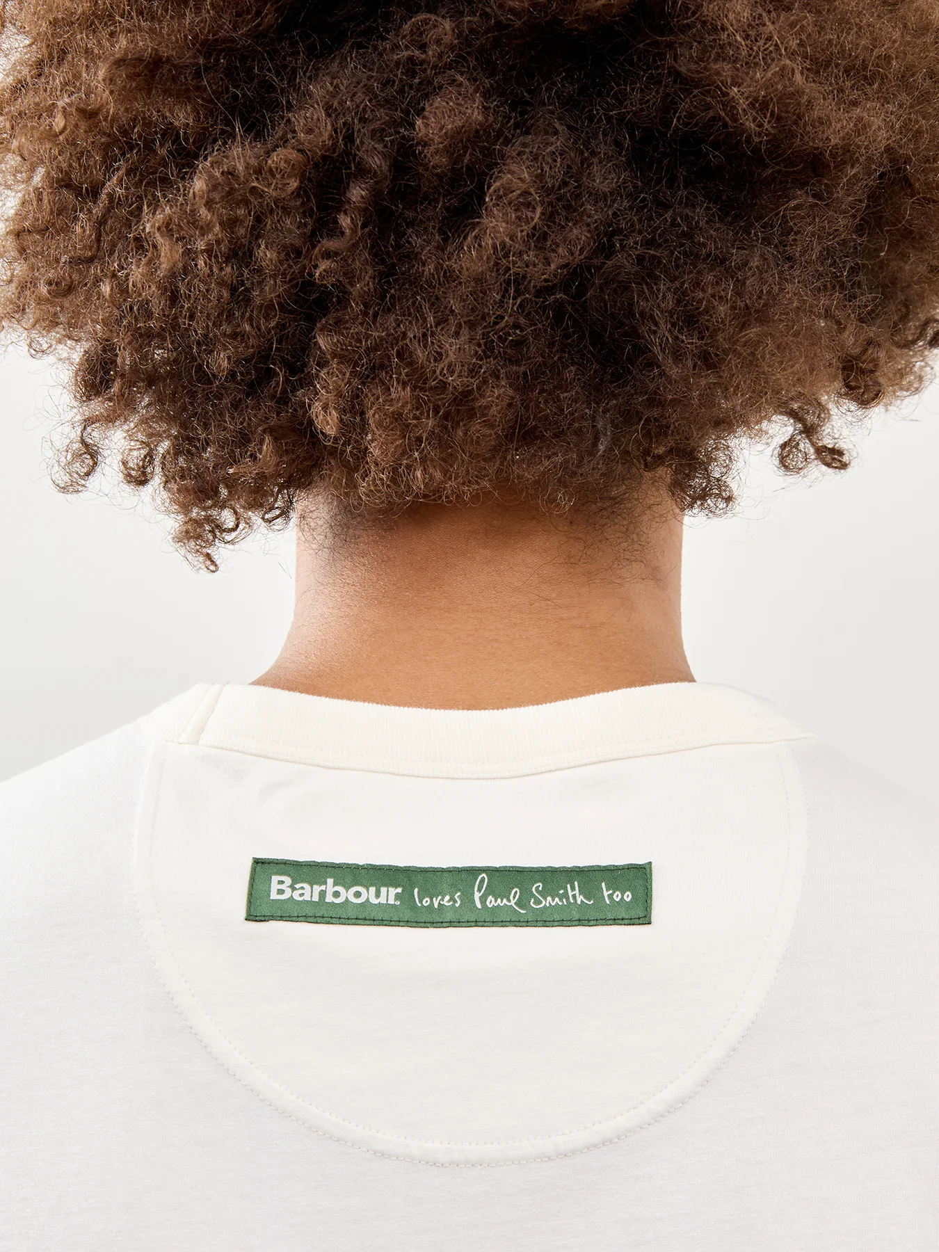 Paul Smith Loves Barbour Fishing Jacket Graphic T-Shirt - Image 3