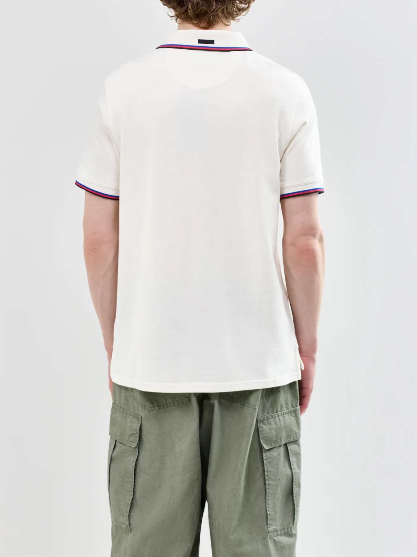Lure Polo Shirt White - Image 5