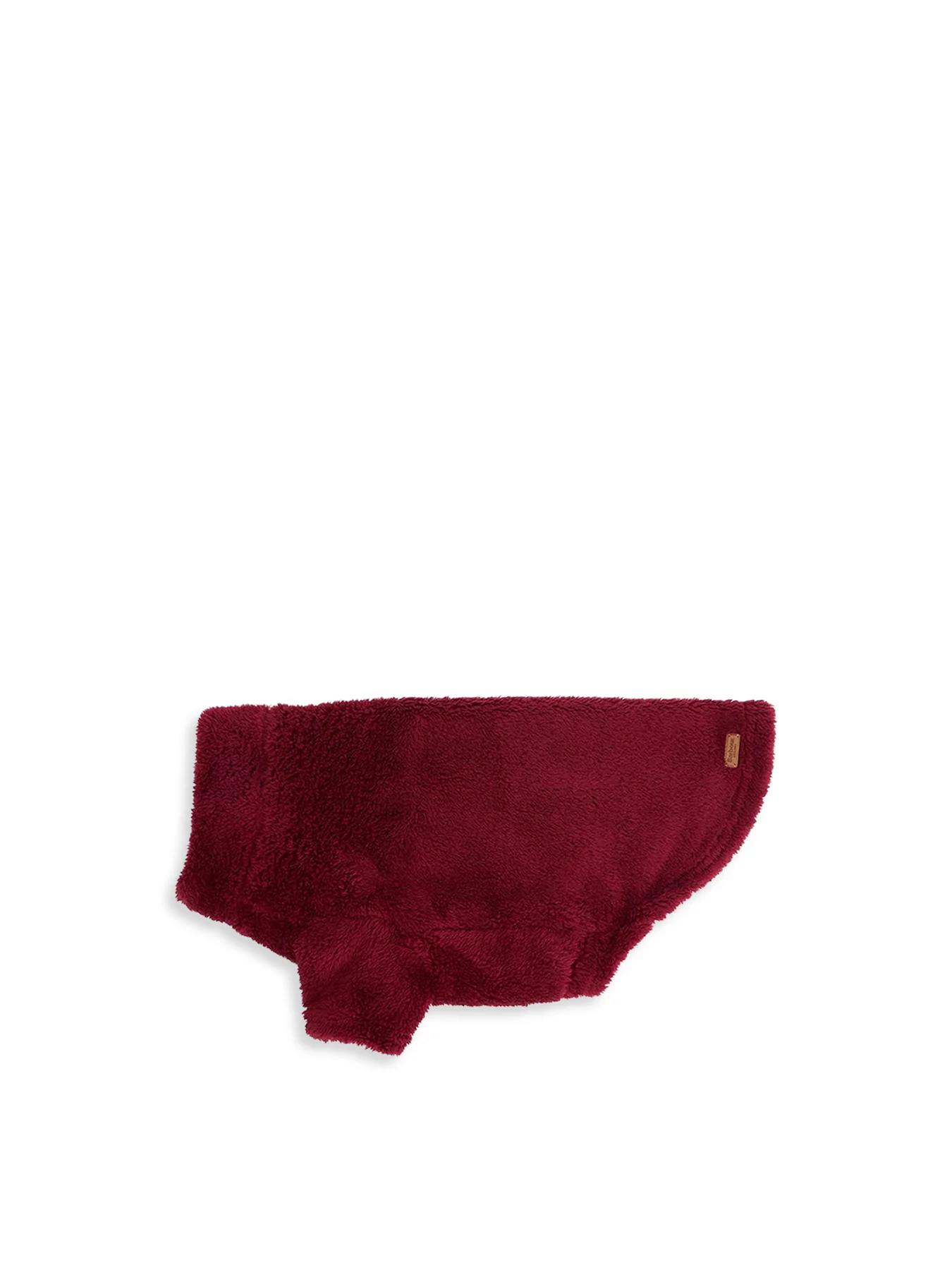 Barbour Brindle Fleece Dog Jumper Red Large