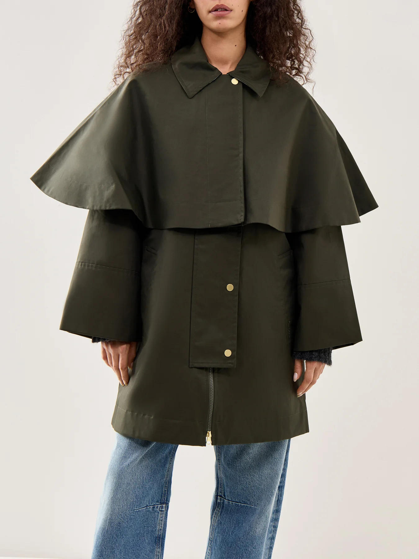 Fia Showerproof Jacket Green - Image 4
