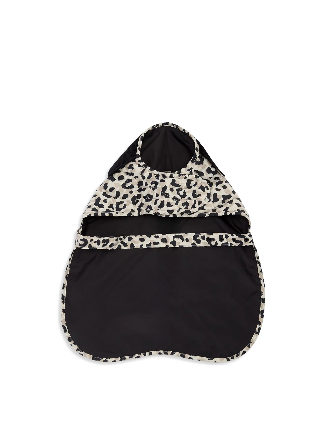 Barbour Harley Quilted Dog Coat Jasmine Leopard Medium - Image 3