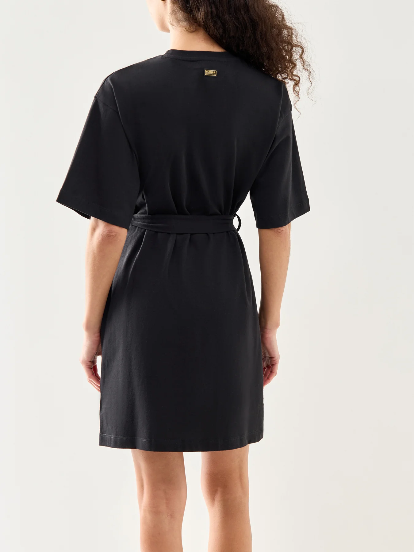 Uma Mini Dress Black - Image 5