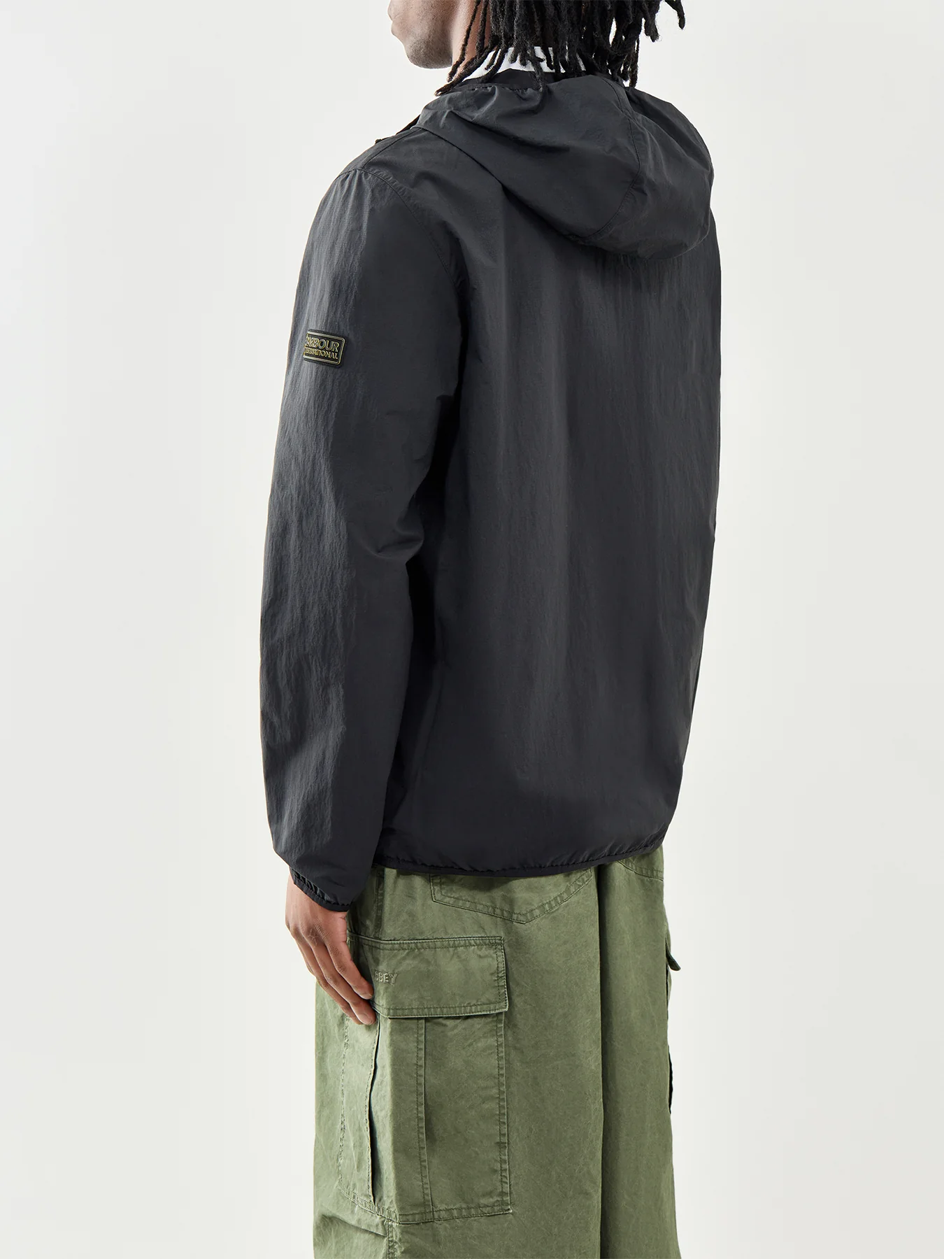 Barbour International Dalton Casual Jacket Black - Image 5