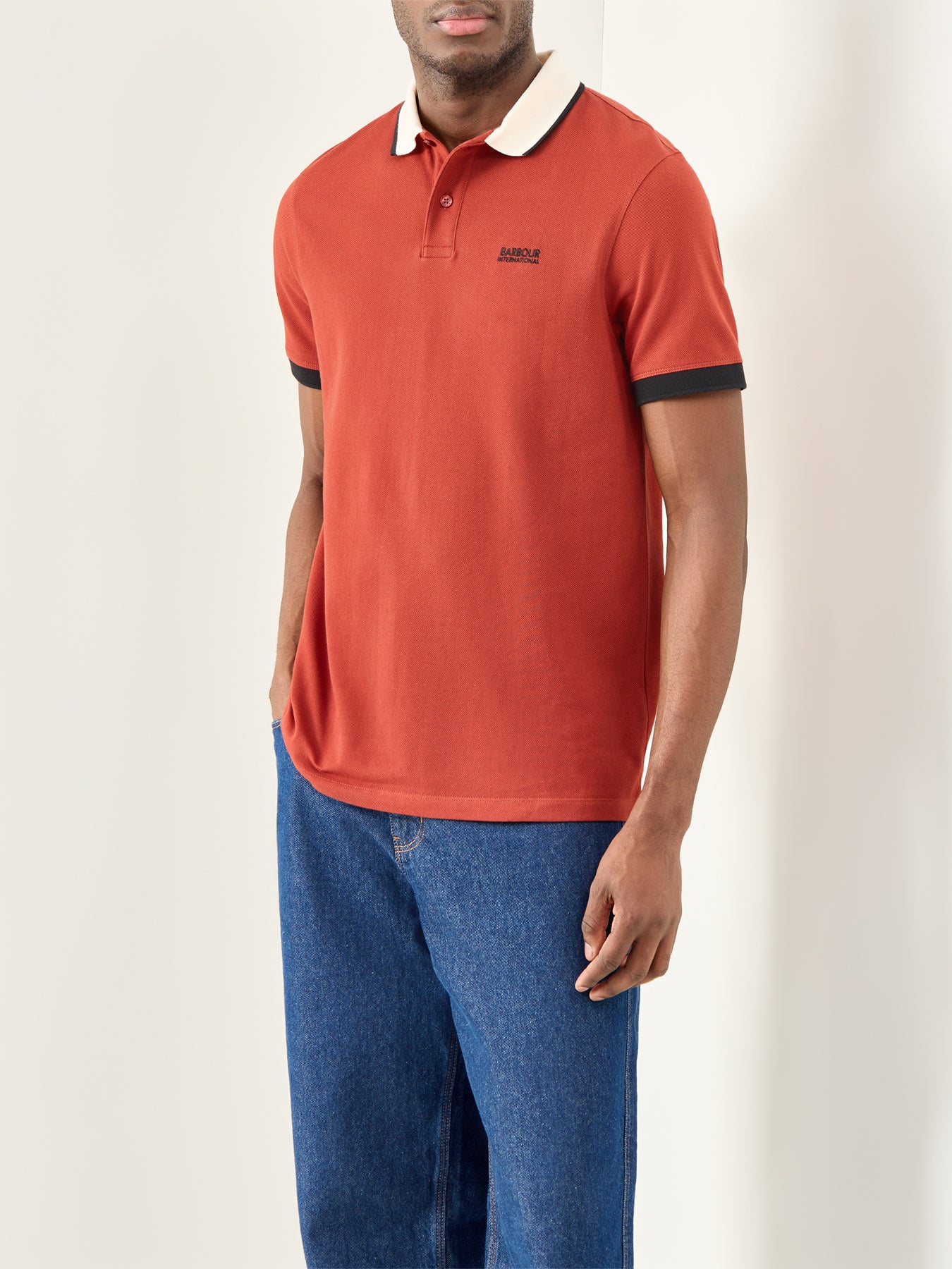 Howall Polo Shirt Red - Image 4