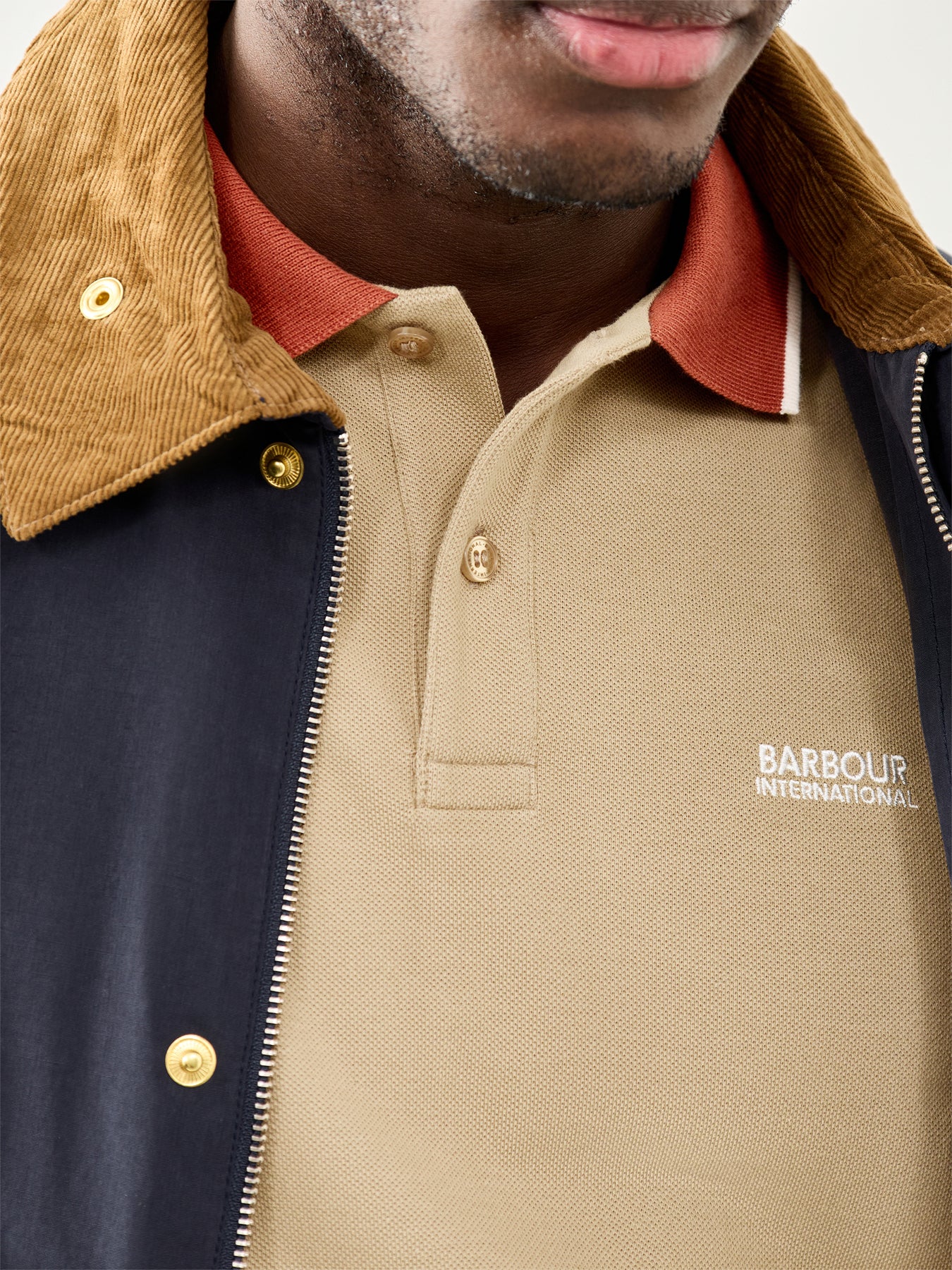 Howall Polo Shirt Beige - Image 3