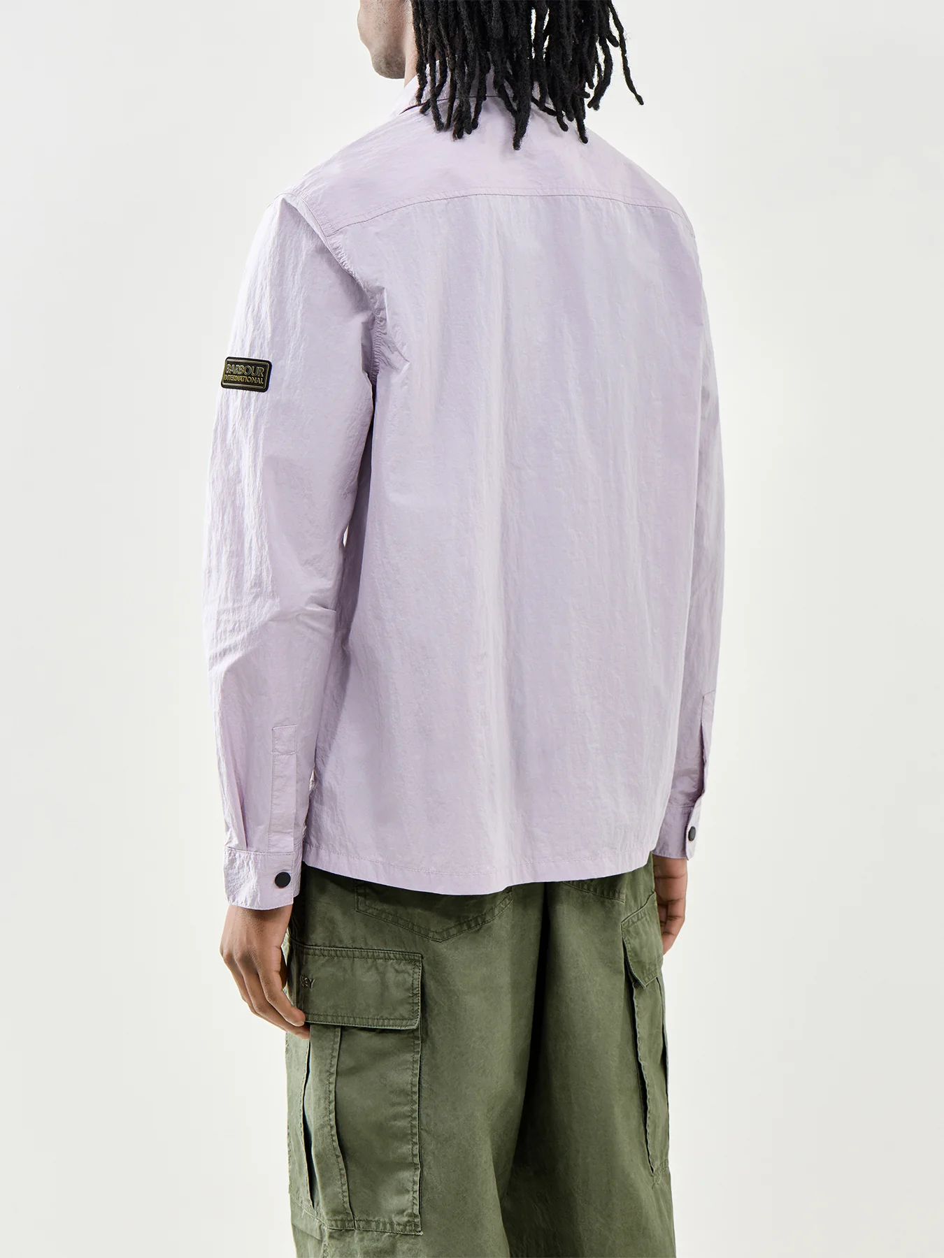 Barbour International Inline Overshirt Thistle - Image 5