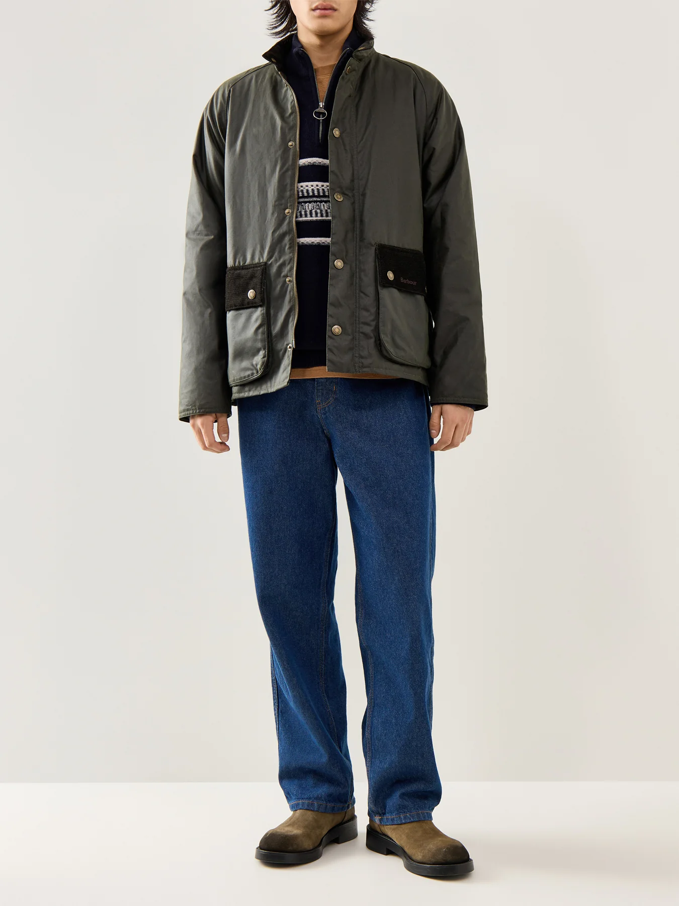 Cordhill Wax Jacket Olive - Image 2