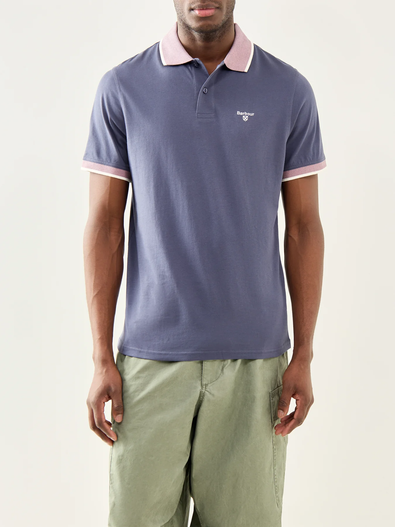 Cornsay Polo Shirt Navy - Image 4
