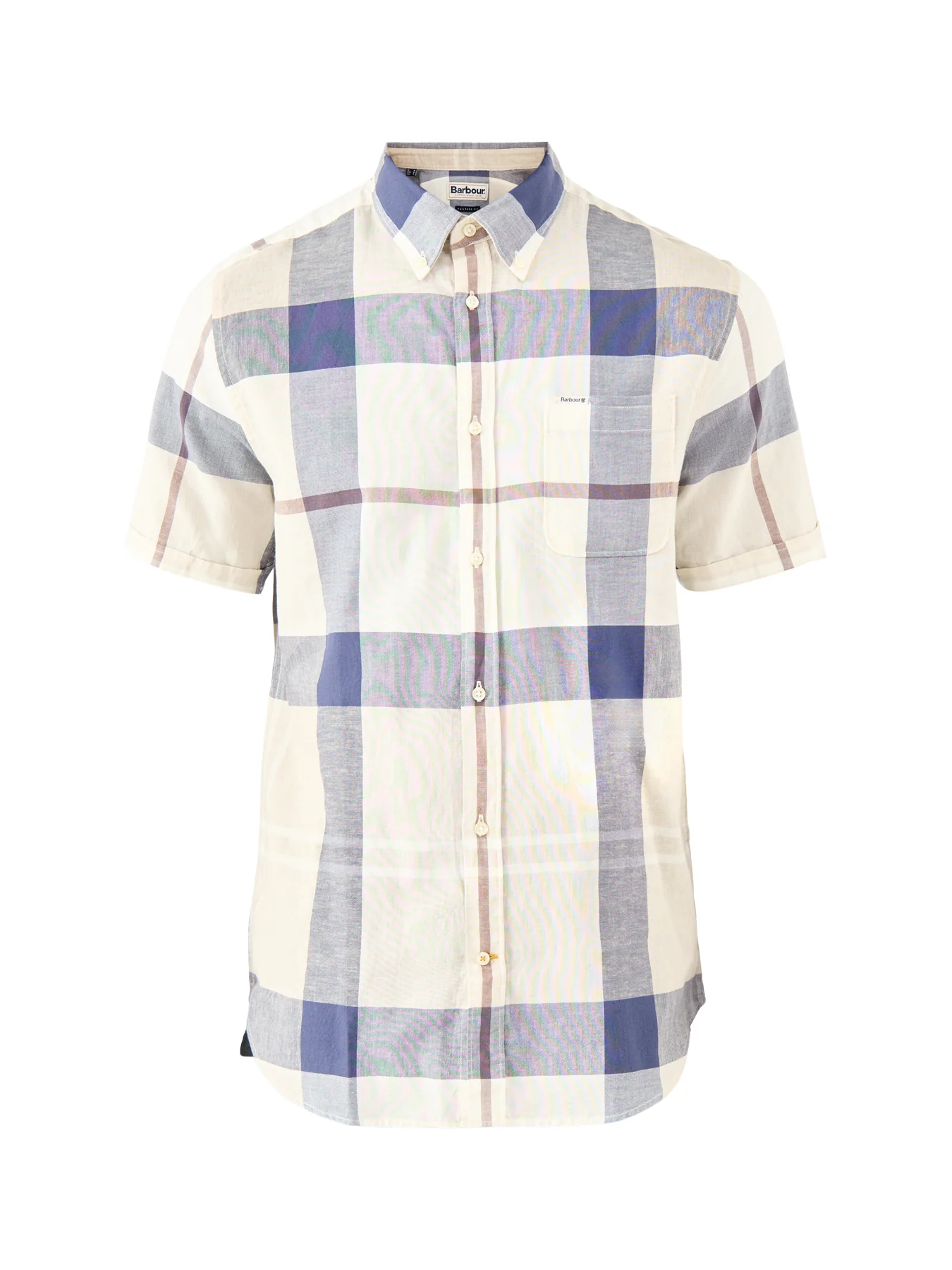 Douglas Short Sleeve Tailored Shirt Tartan