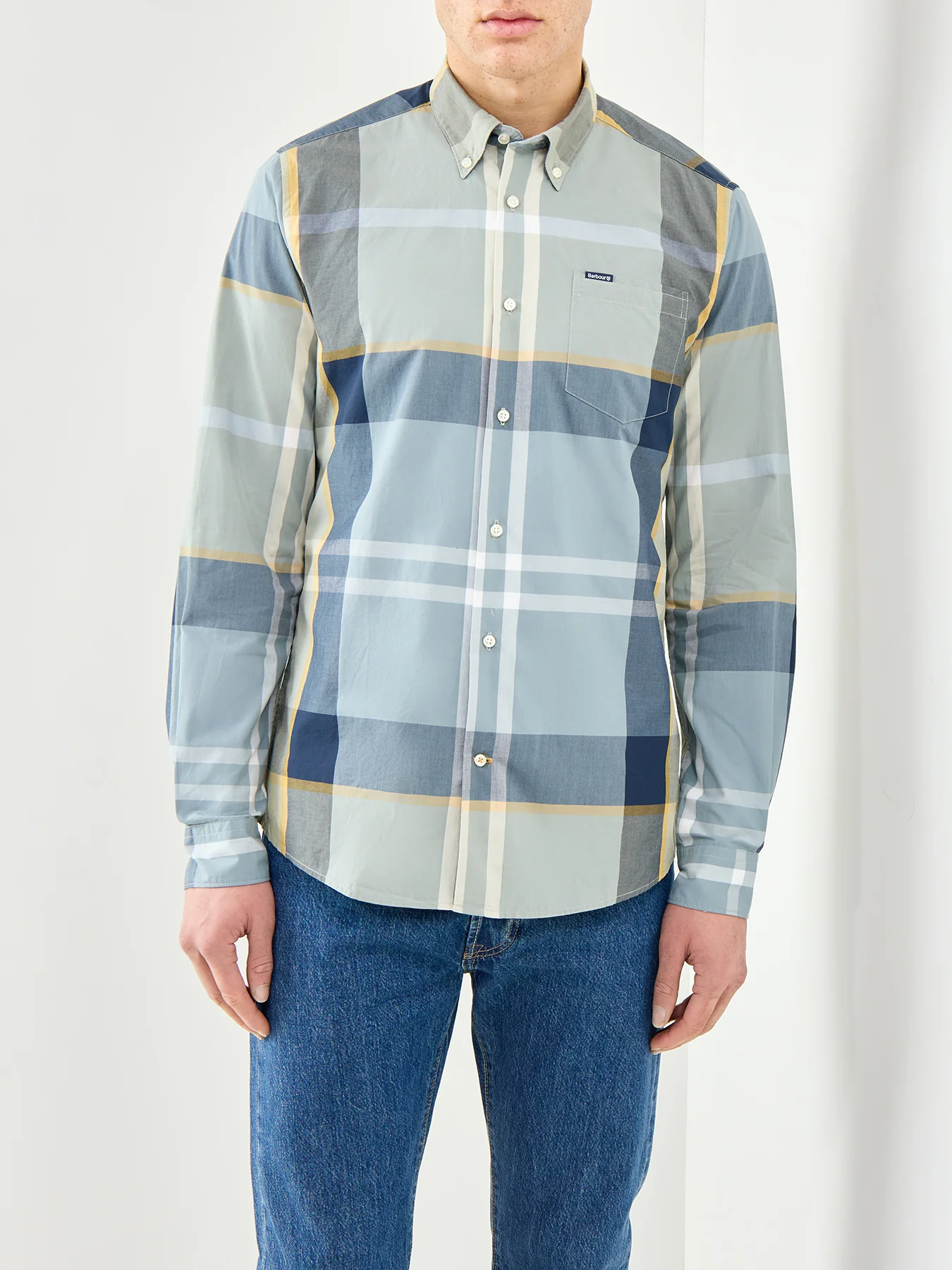 Harris Tailored Shirt Highland Loch Tartan - Image 4
