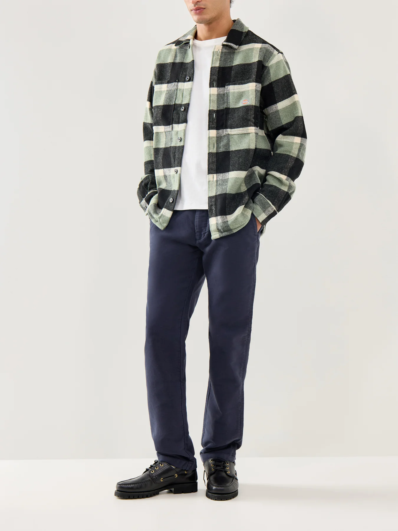 Moleskin Tailored Trouser Navy - Image 2