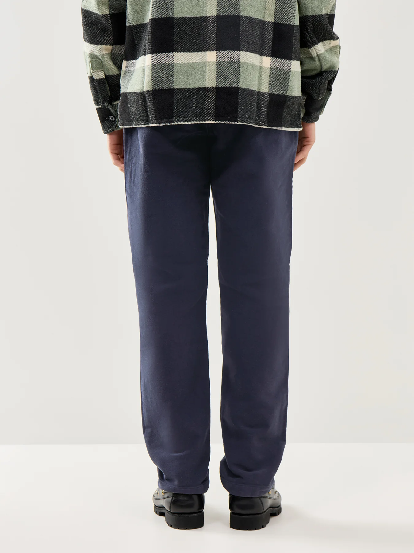 Moleskin Tailored Trouser Navy - Image 5