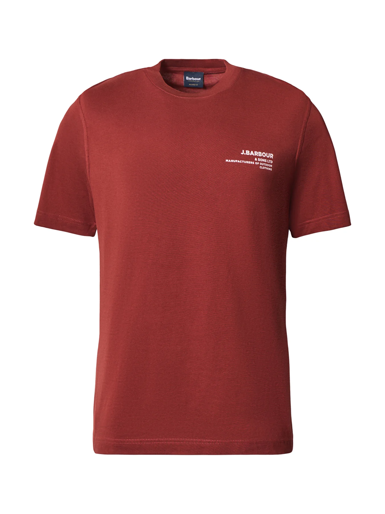 Photographic Relaxed T-Shirt Red