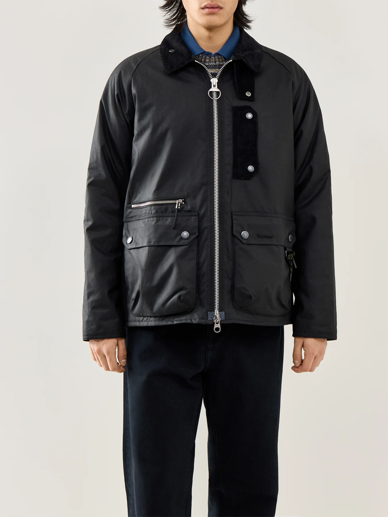 Wax Jacket Black - Image 4