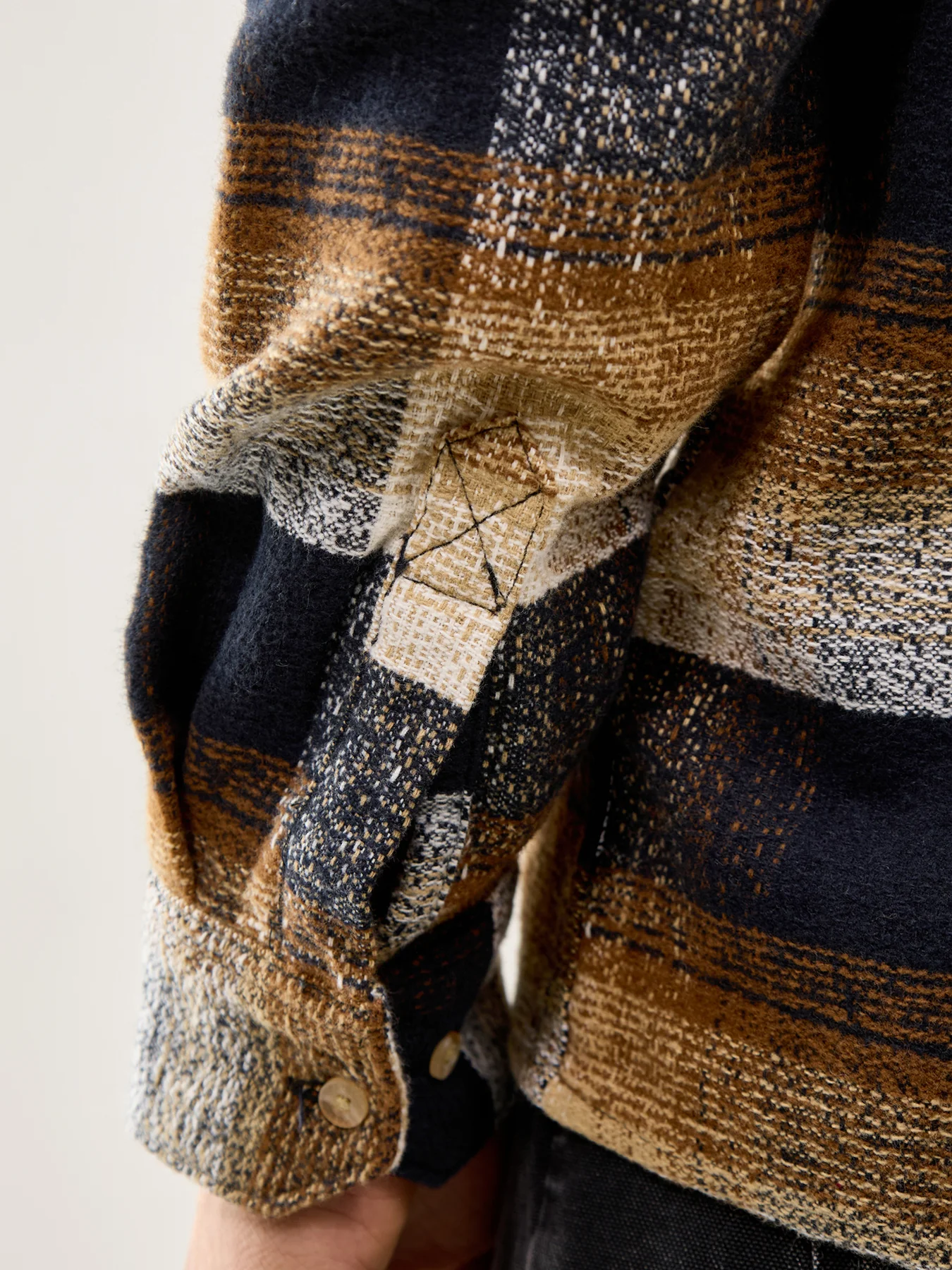 Woodfoot Checked Relaxed Shirt Multi - Image 3
