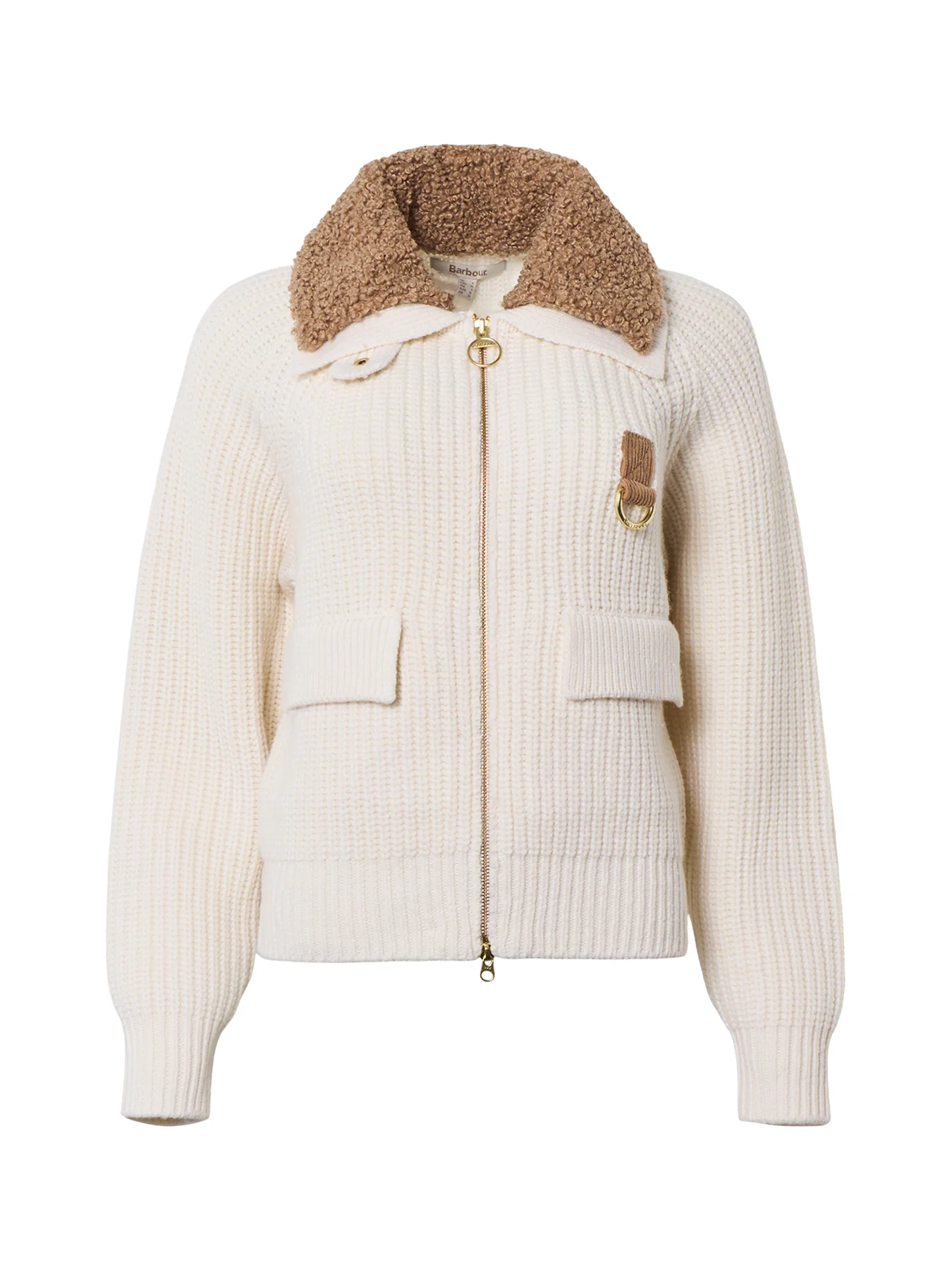 Marla Knitted Bomber Cream