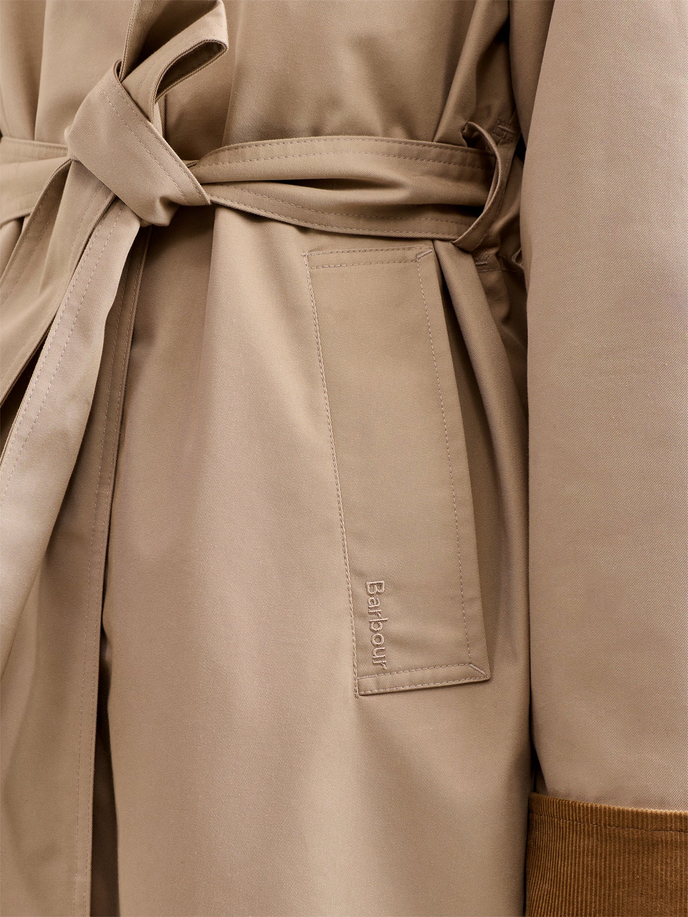 Reagan Showerproof Jacket Beige - Image 3