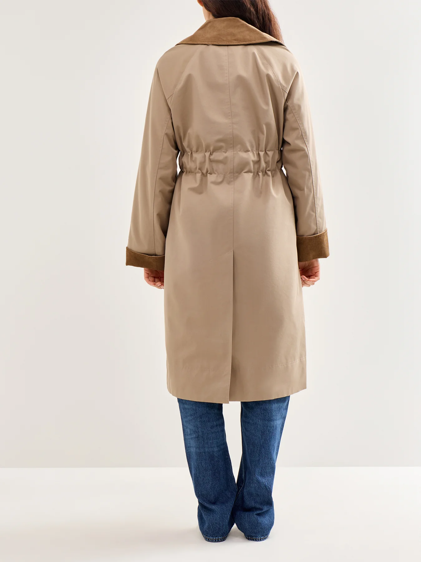 Reagan Showerproof Jacket Beige - Image 5