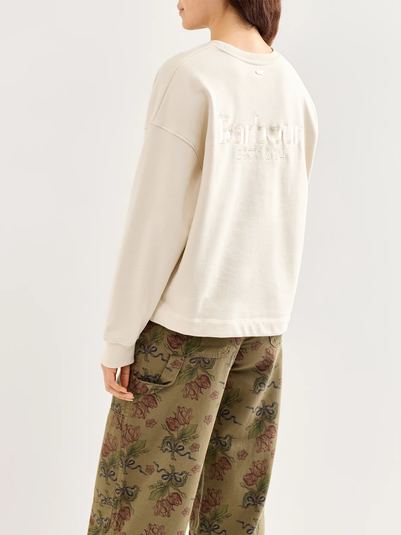 Rosie Sweatshirt Cream - Image 5