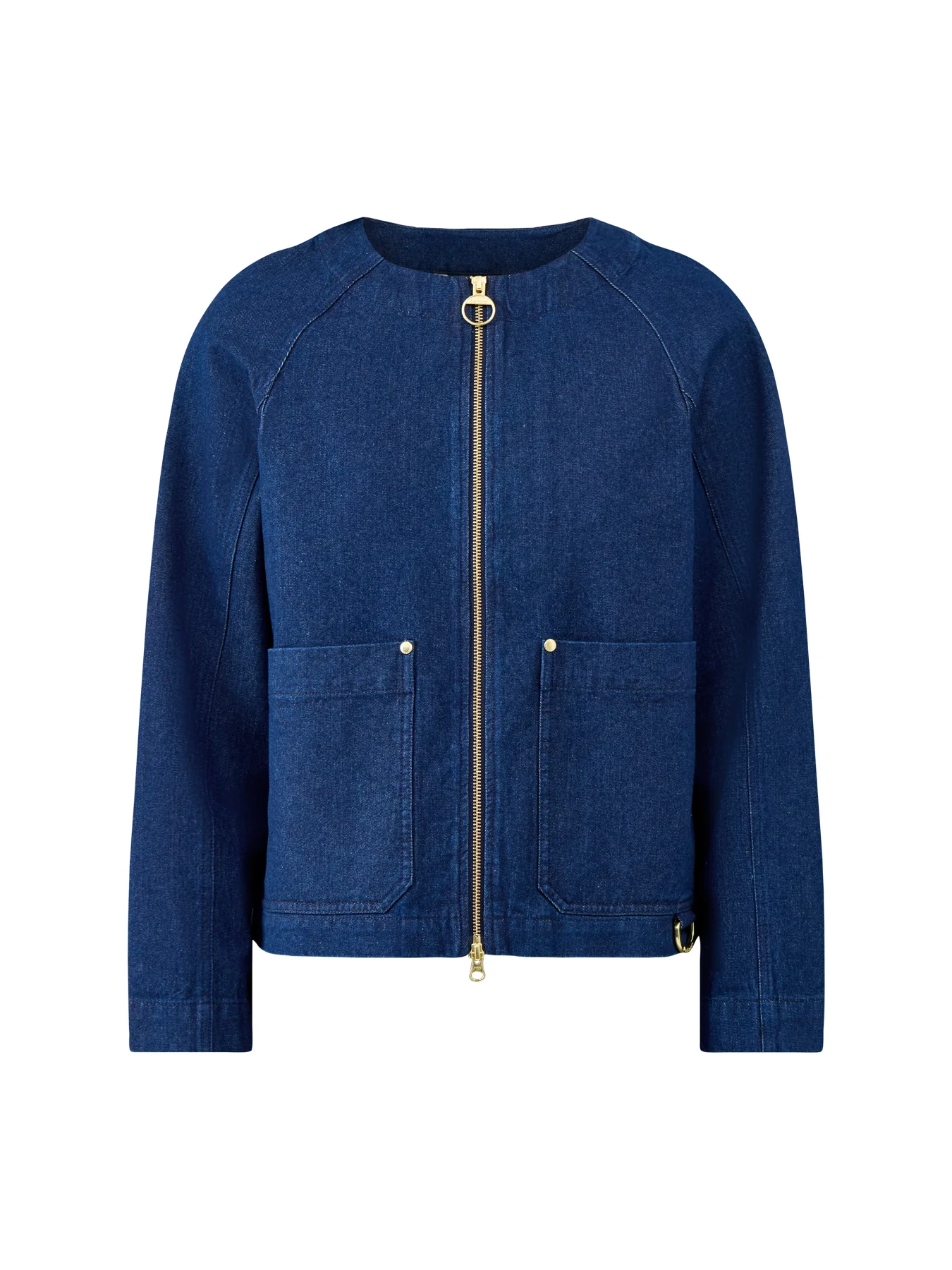 Saima Denim Overshirt Blue