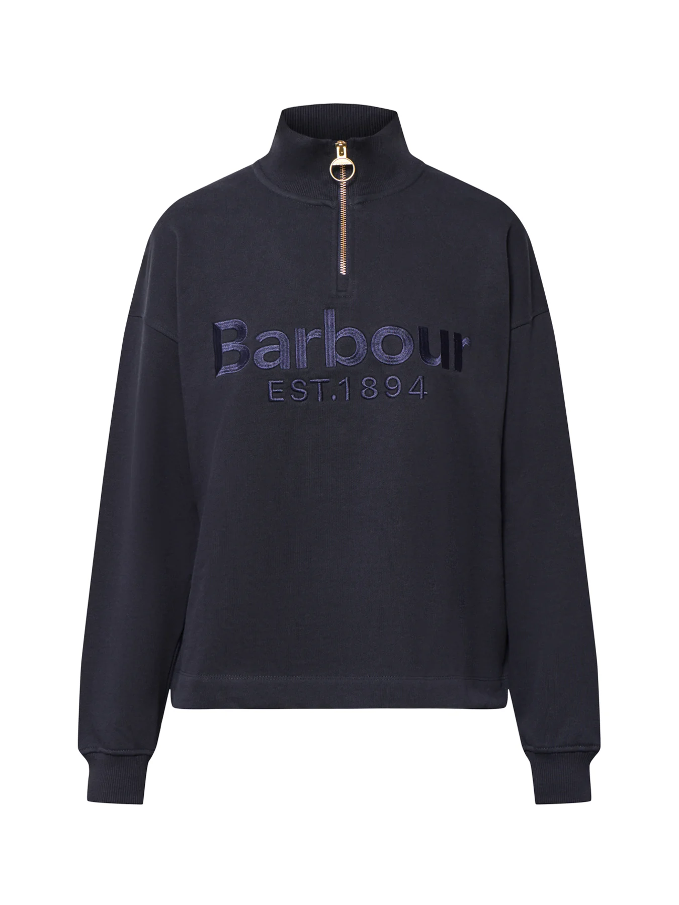 Sara Half Zip Sweatshirt Navy