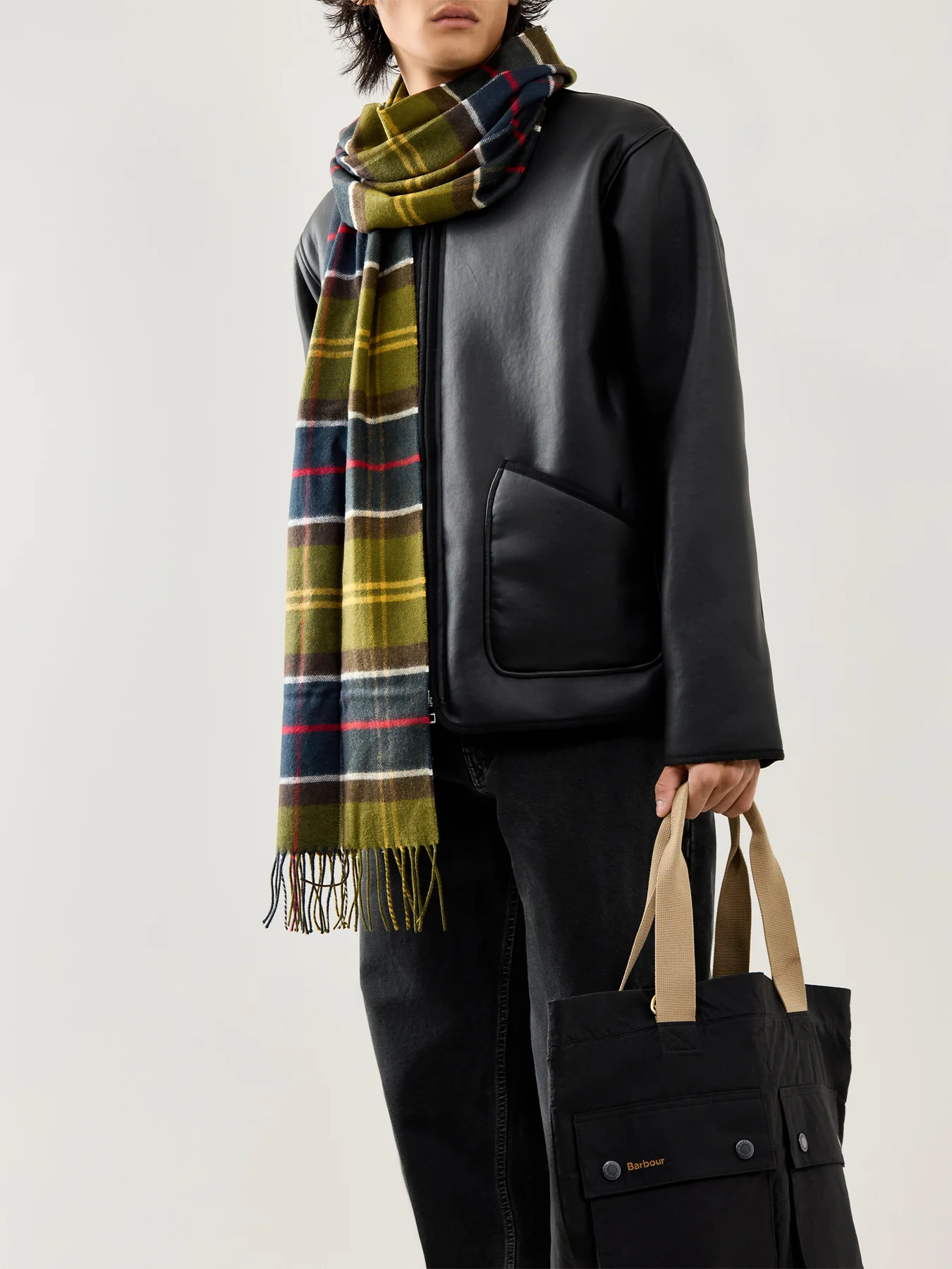Yaxley Tartan Scarf - Image 2