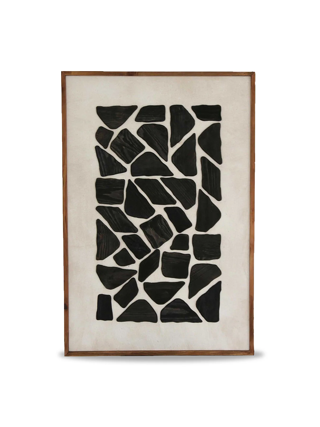 Black Mosaic Wall Art