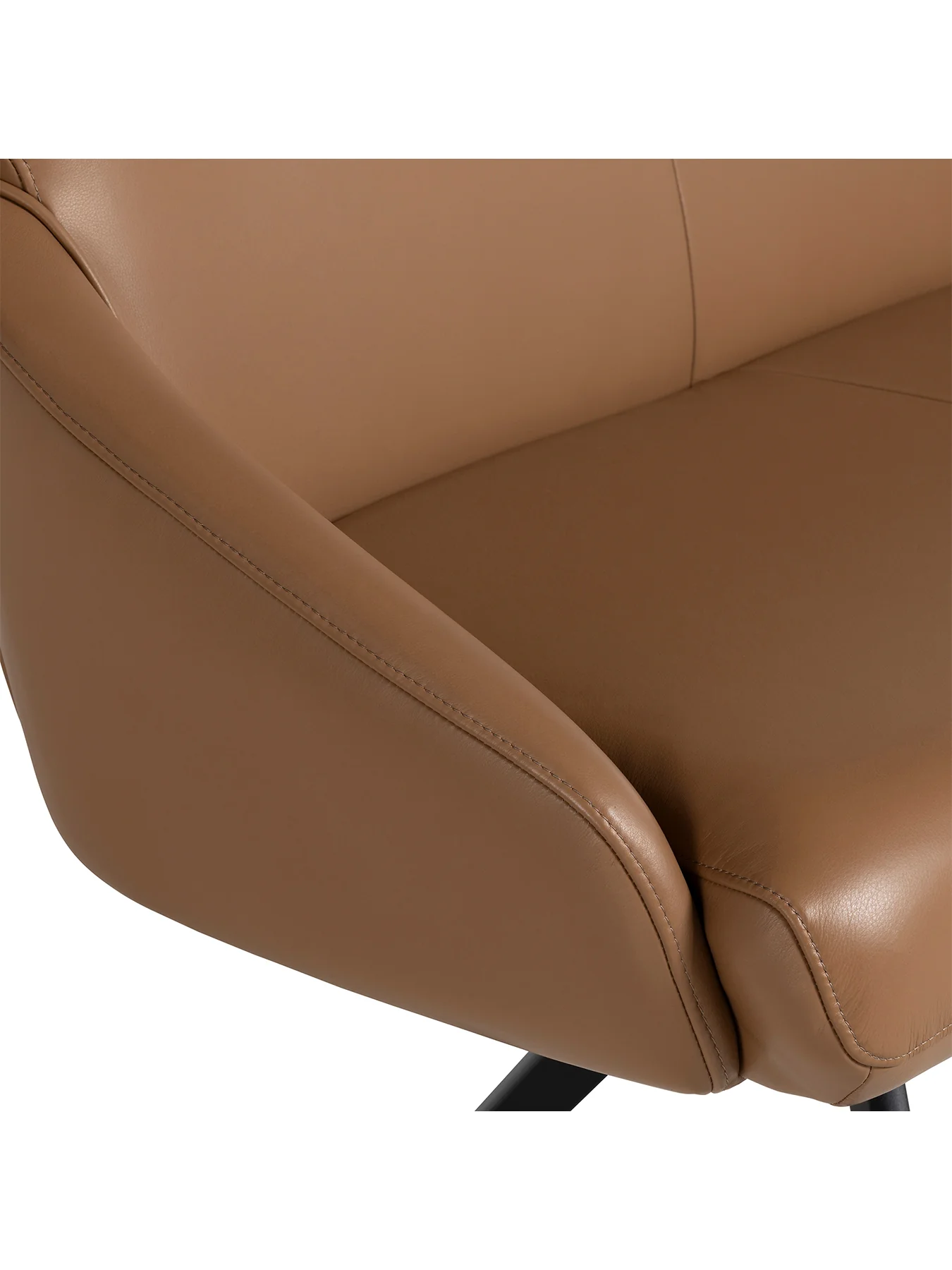 Allier Leather Dining Bench - Image 3