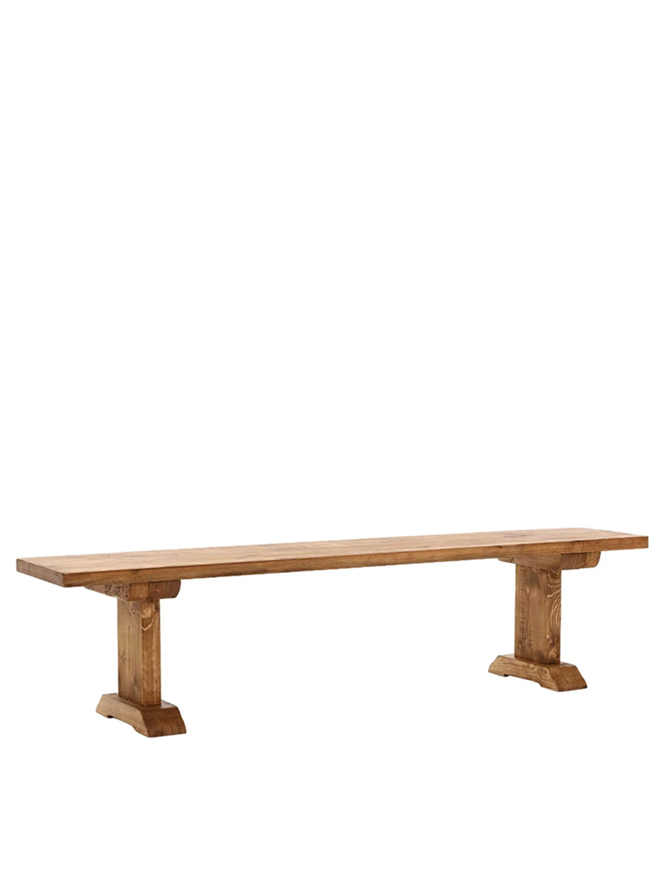 Covington Reclaimed Wood Dining Bench 140cm - Image 2