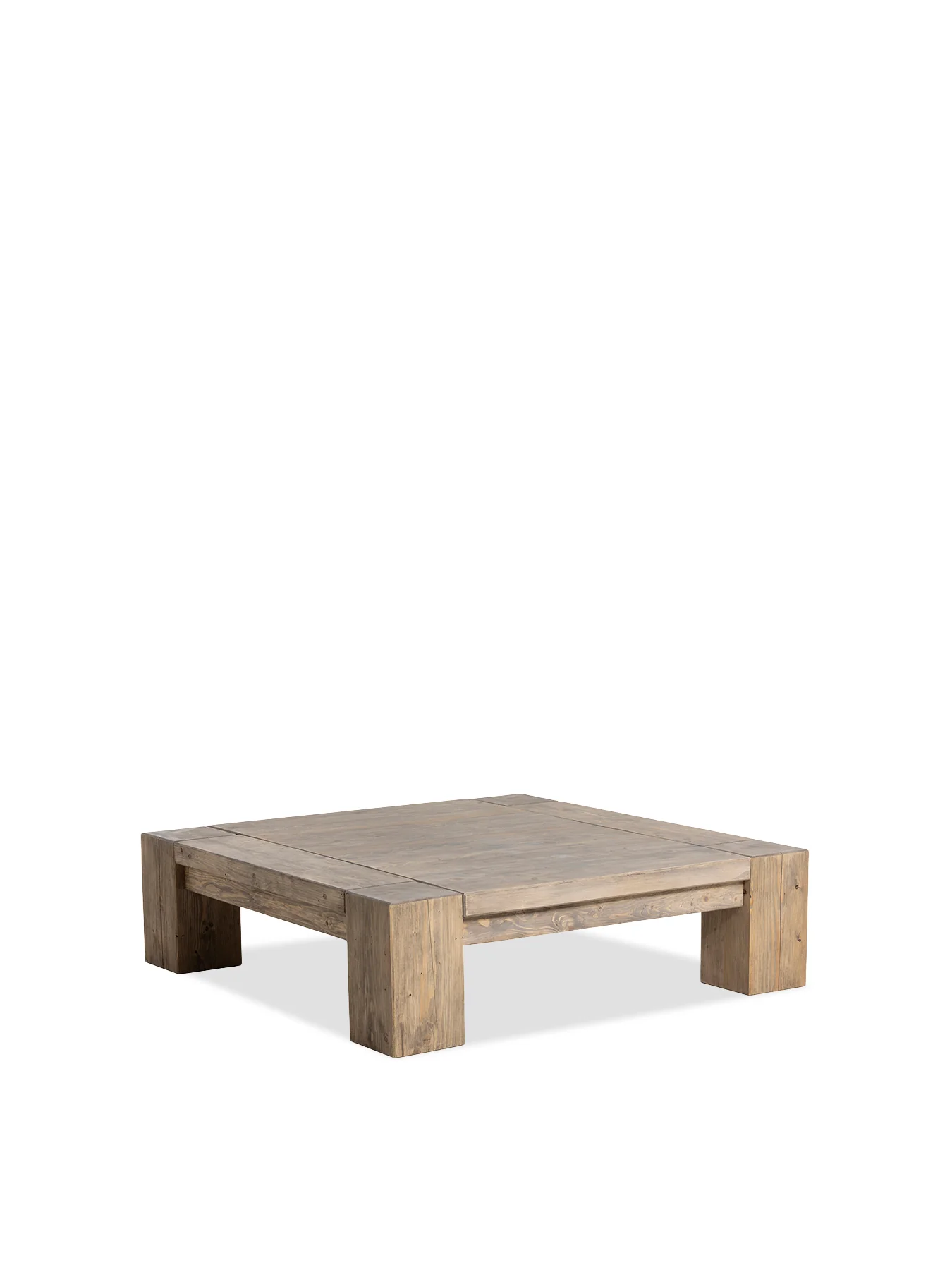 Huxley Reclaimed Wood Square Coffee Table - Image 2