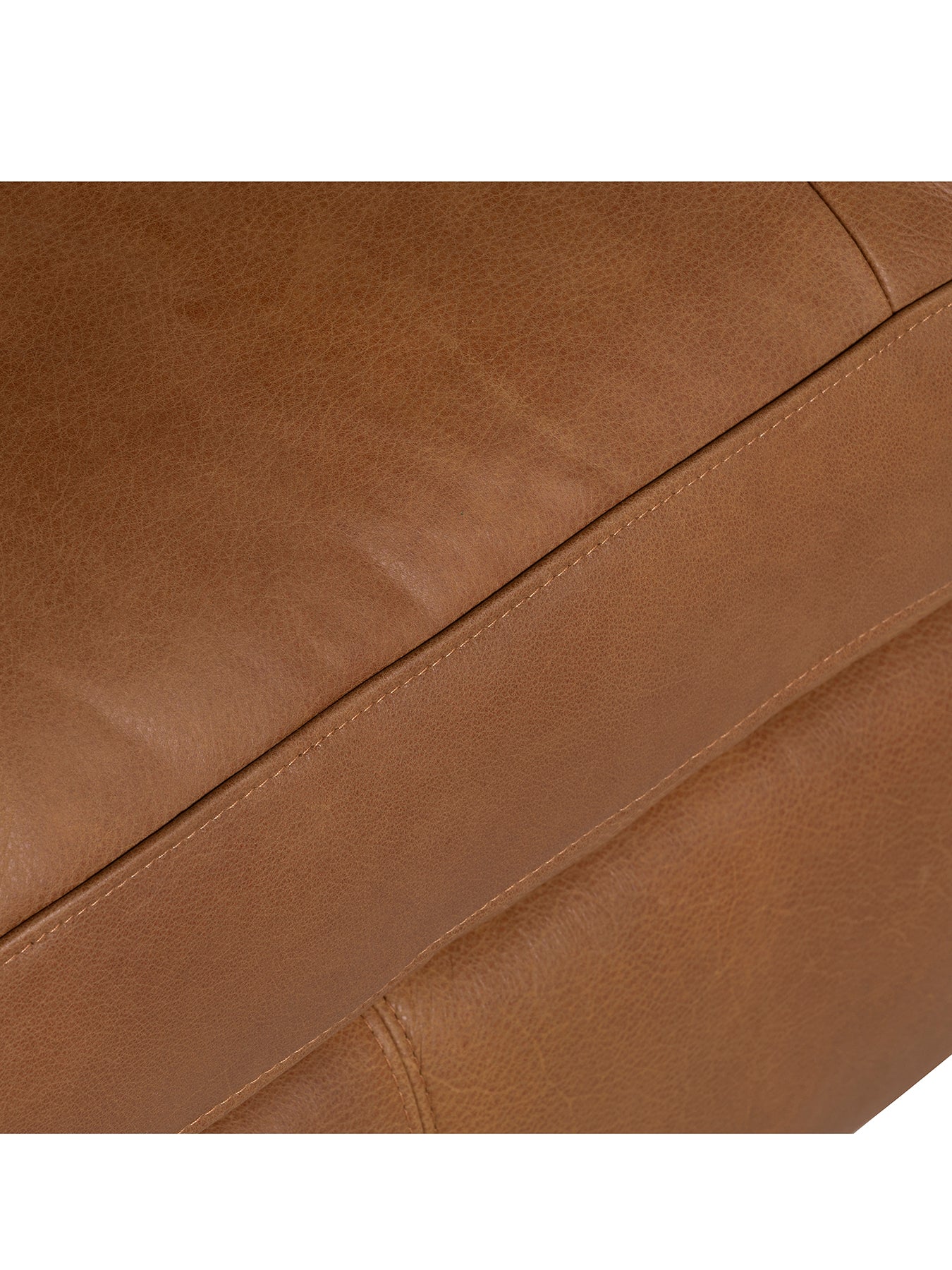 Langley Leather Footstool - Image 4