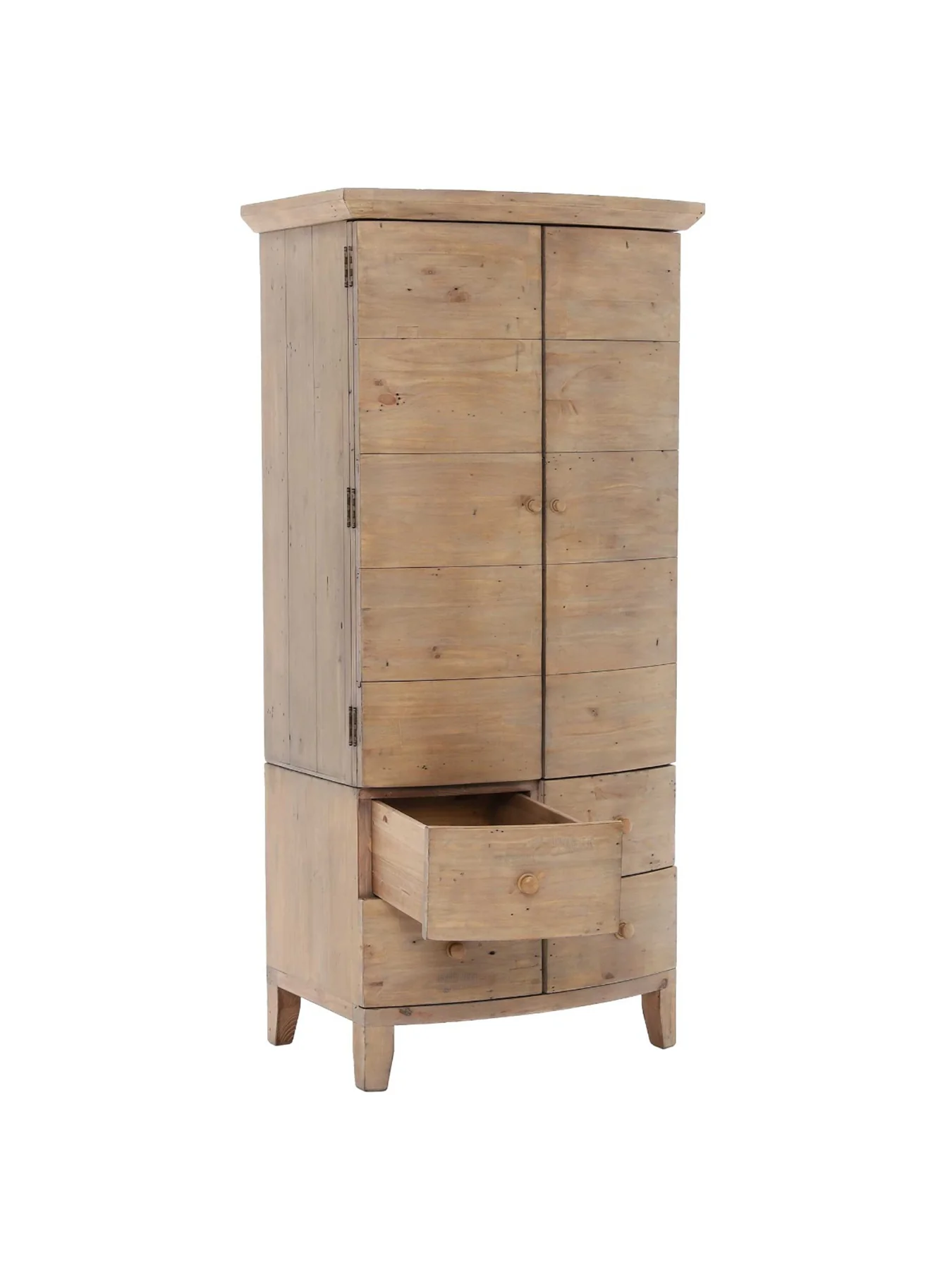 Lewes Small Wardrobe Brown - Image 4