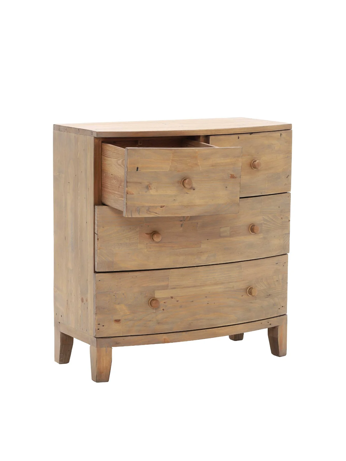 Lewes Reclaimed Wood 4 Drawer Chest - Image 2