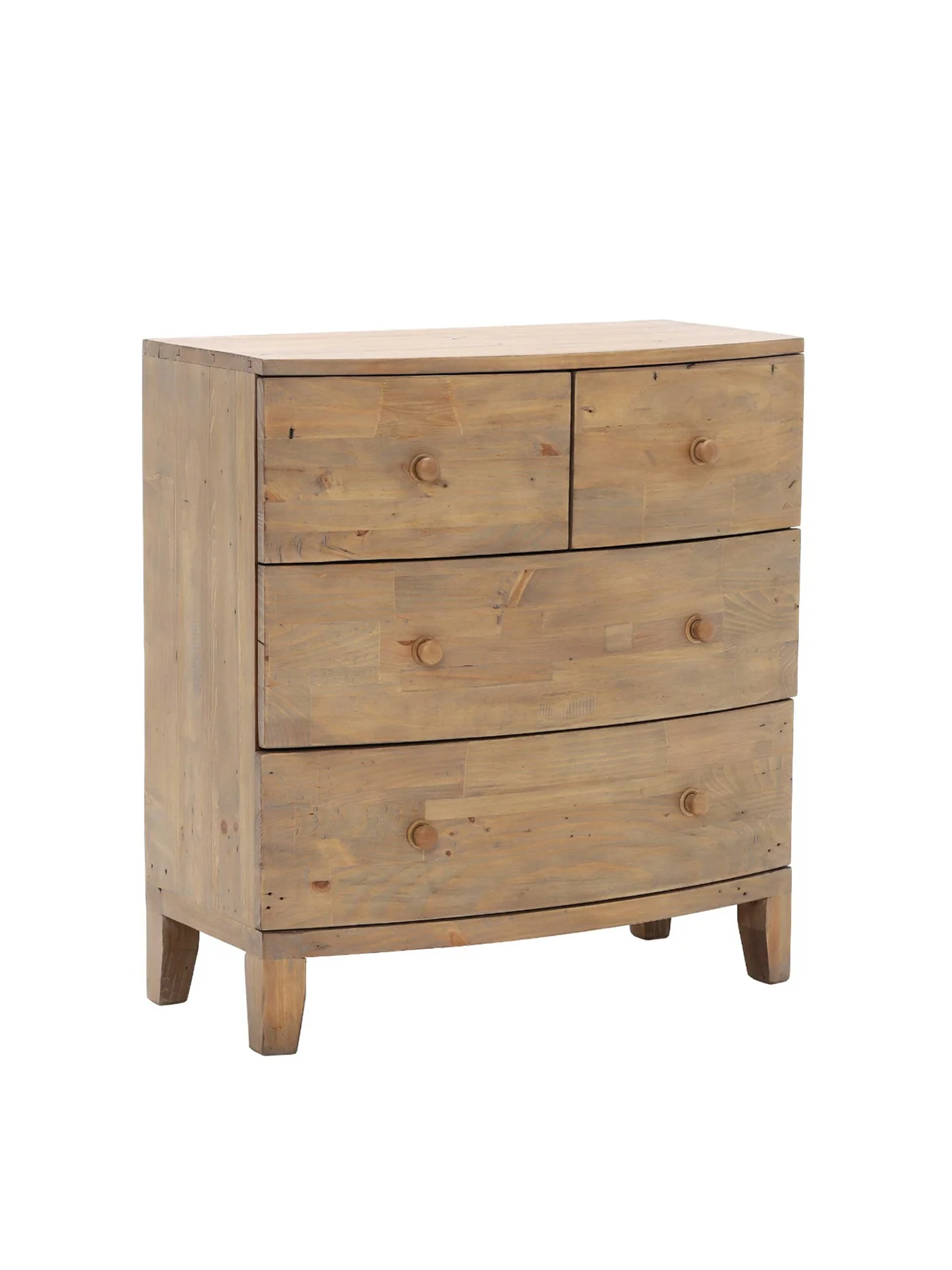 Lewes Reclaimed Wood 4 Drawer Chest - Image 3