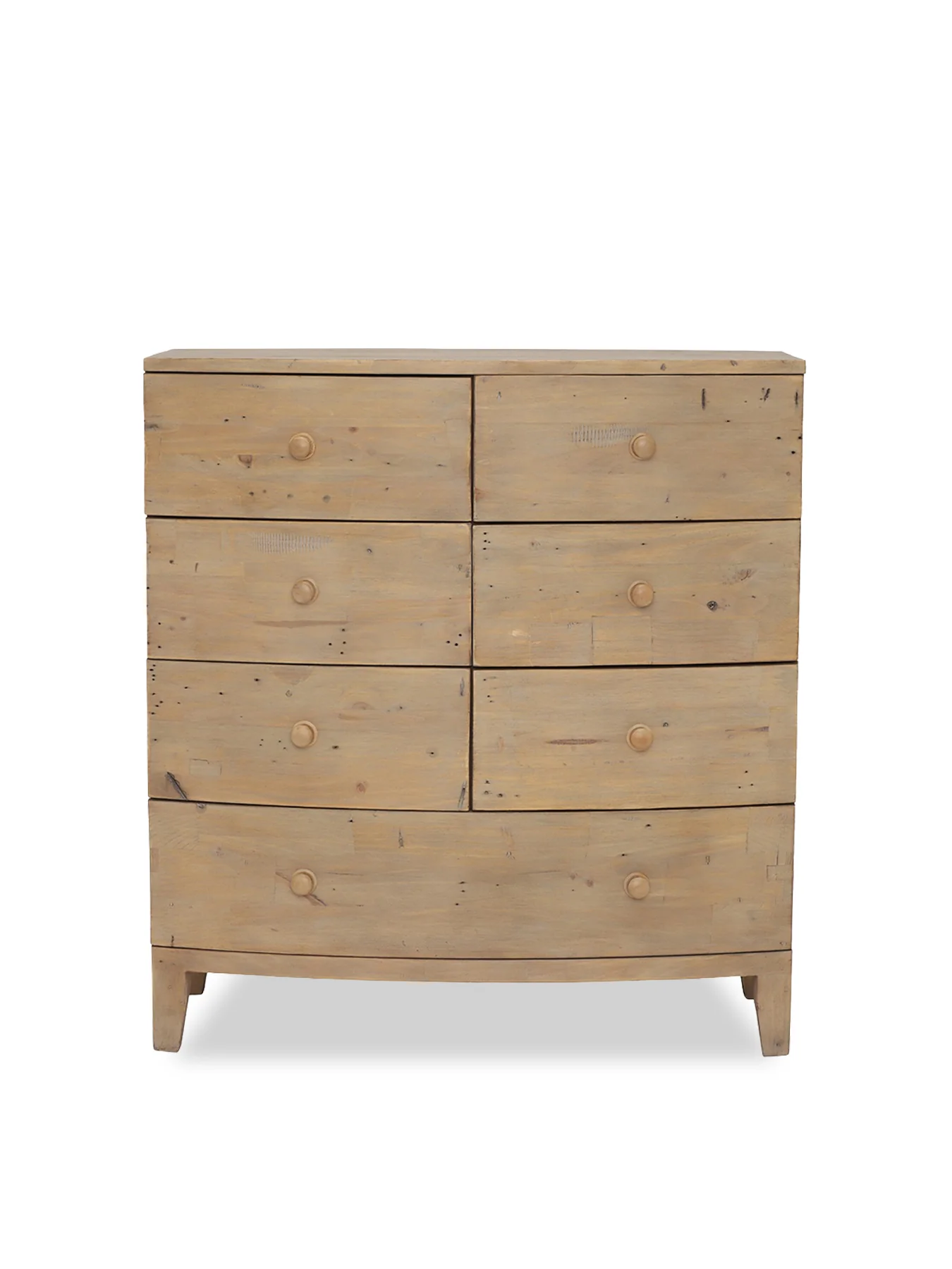 Lewes Reclaimed Wood 7 Drawer Chest