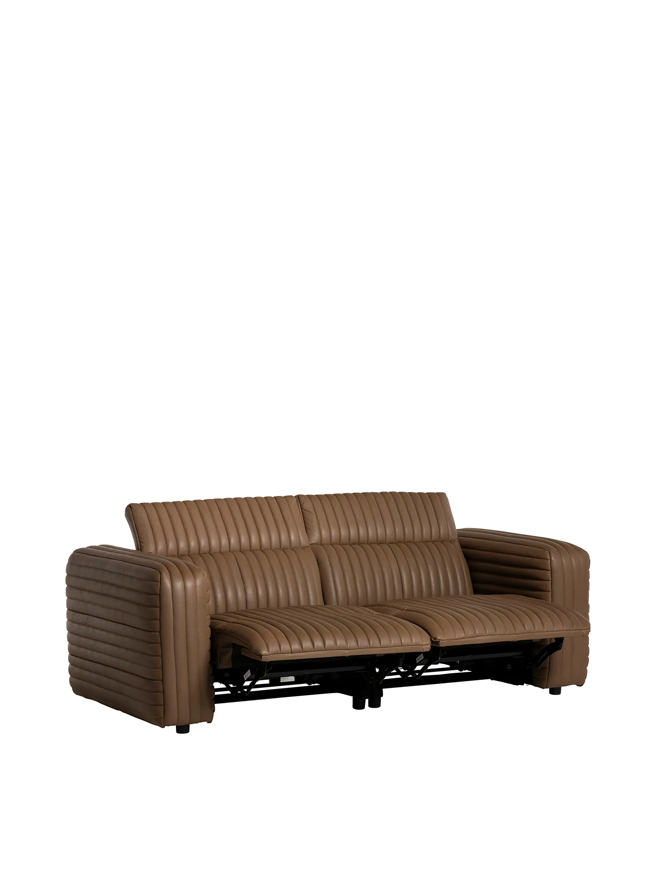 Montara Recliner 2.5 Seater Sofa Brown - Image 2