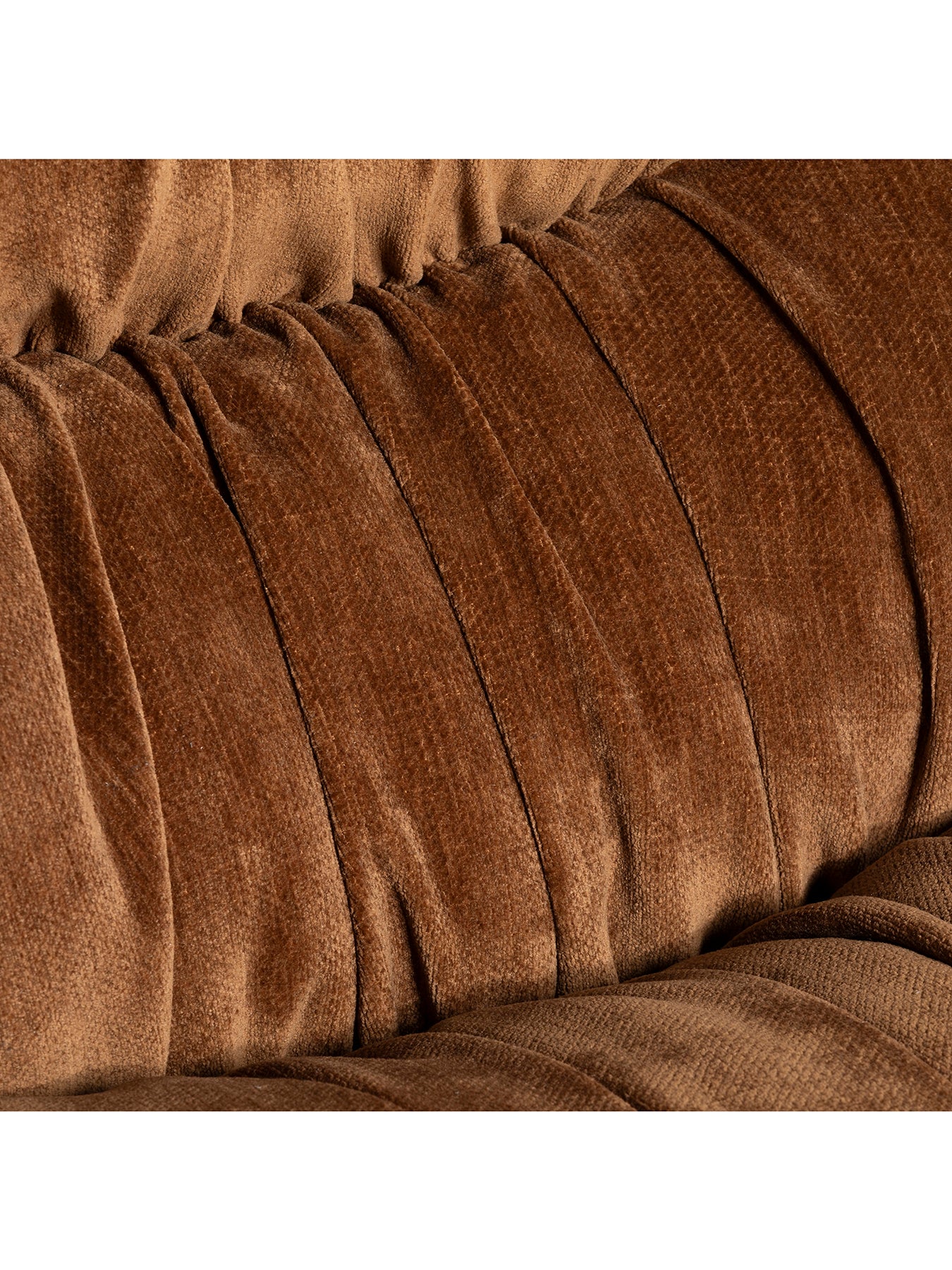 Nicolo Brown Fabric Armchair - Image 4