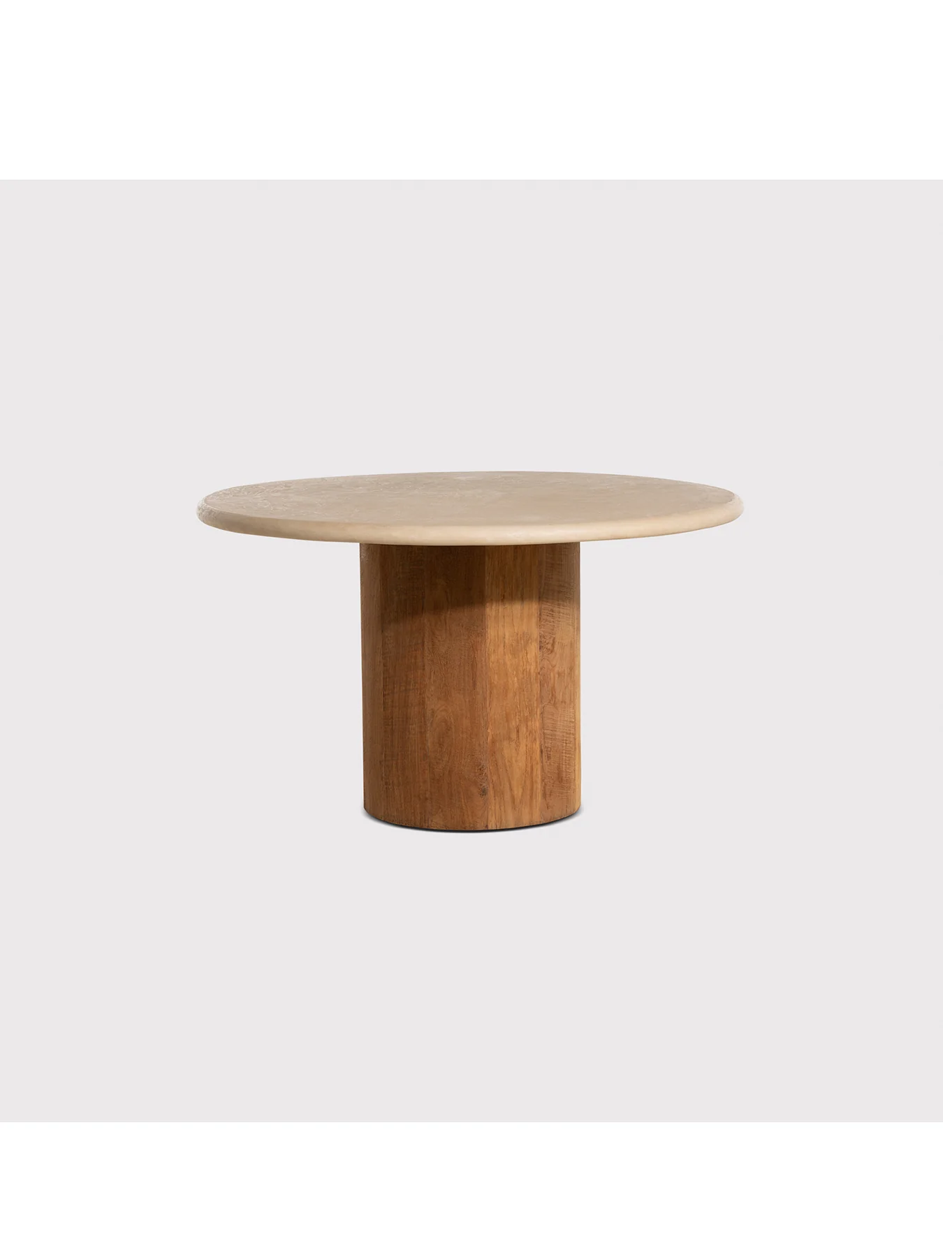 Panama Faux Stone Round Dining Table - Image 4